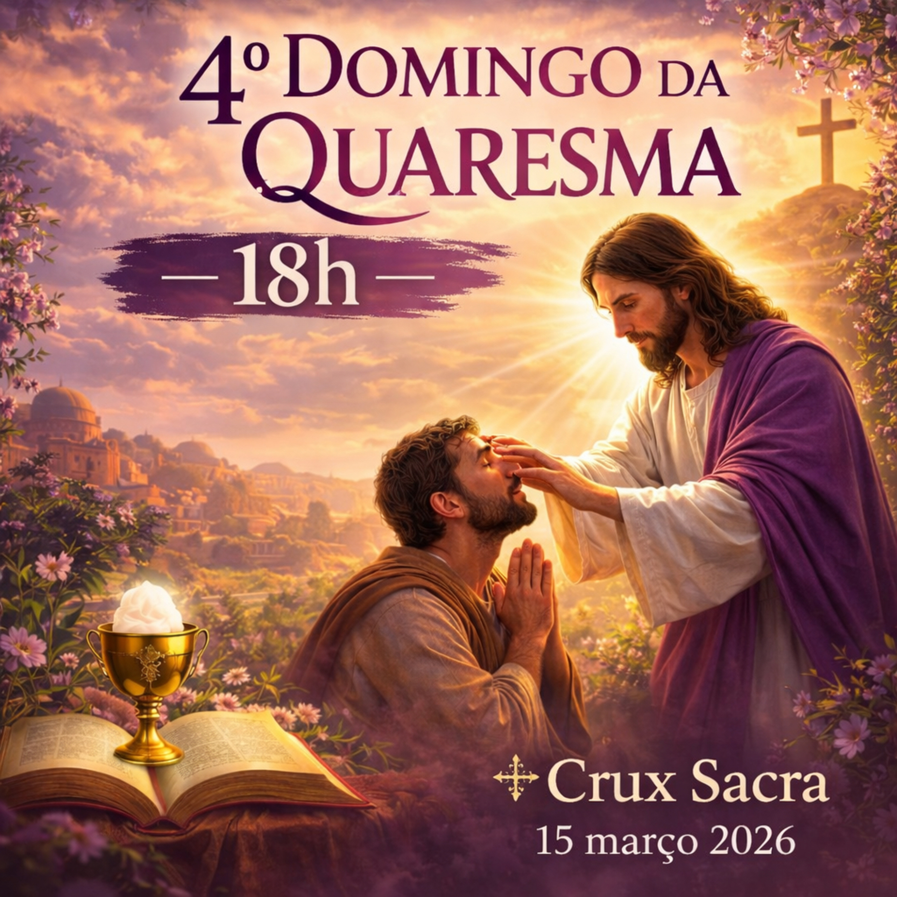 15 de Março de 2026 - 4. Domingo da Quaresma - 18h 