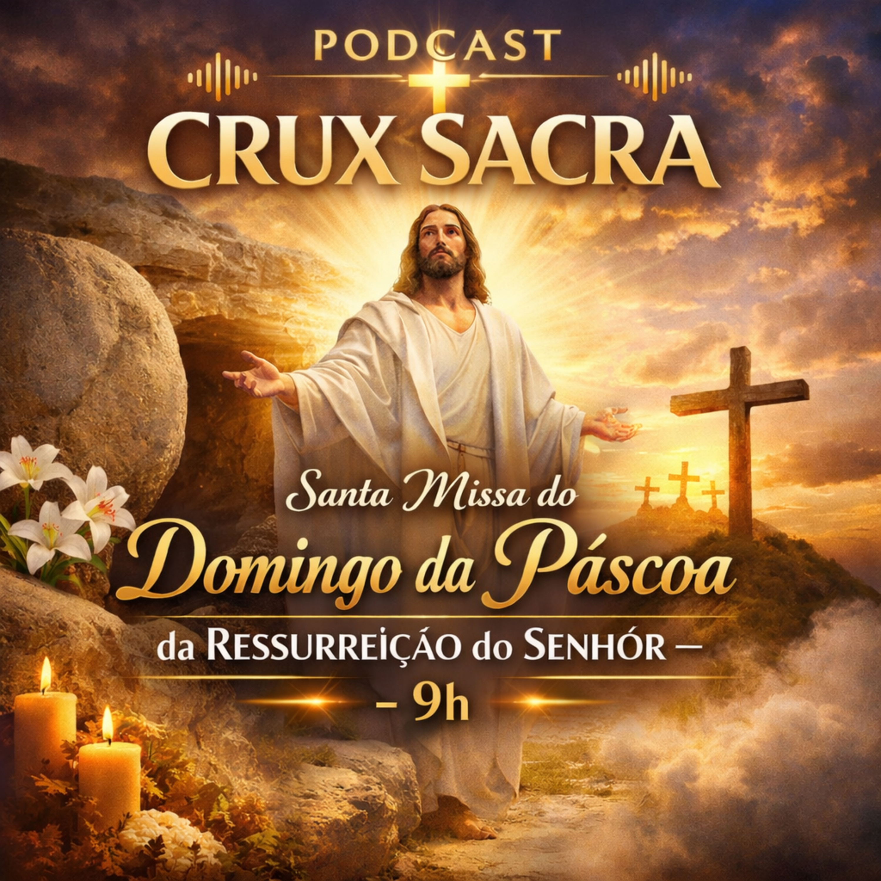 05 de Abril de 2026 - 📍Santa Missa do Domingo da Páscoa da Ressurreição do Senhor – 9h