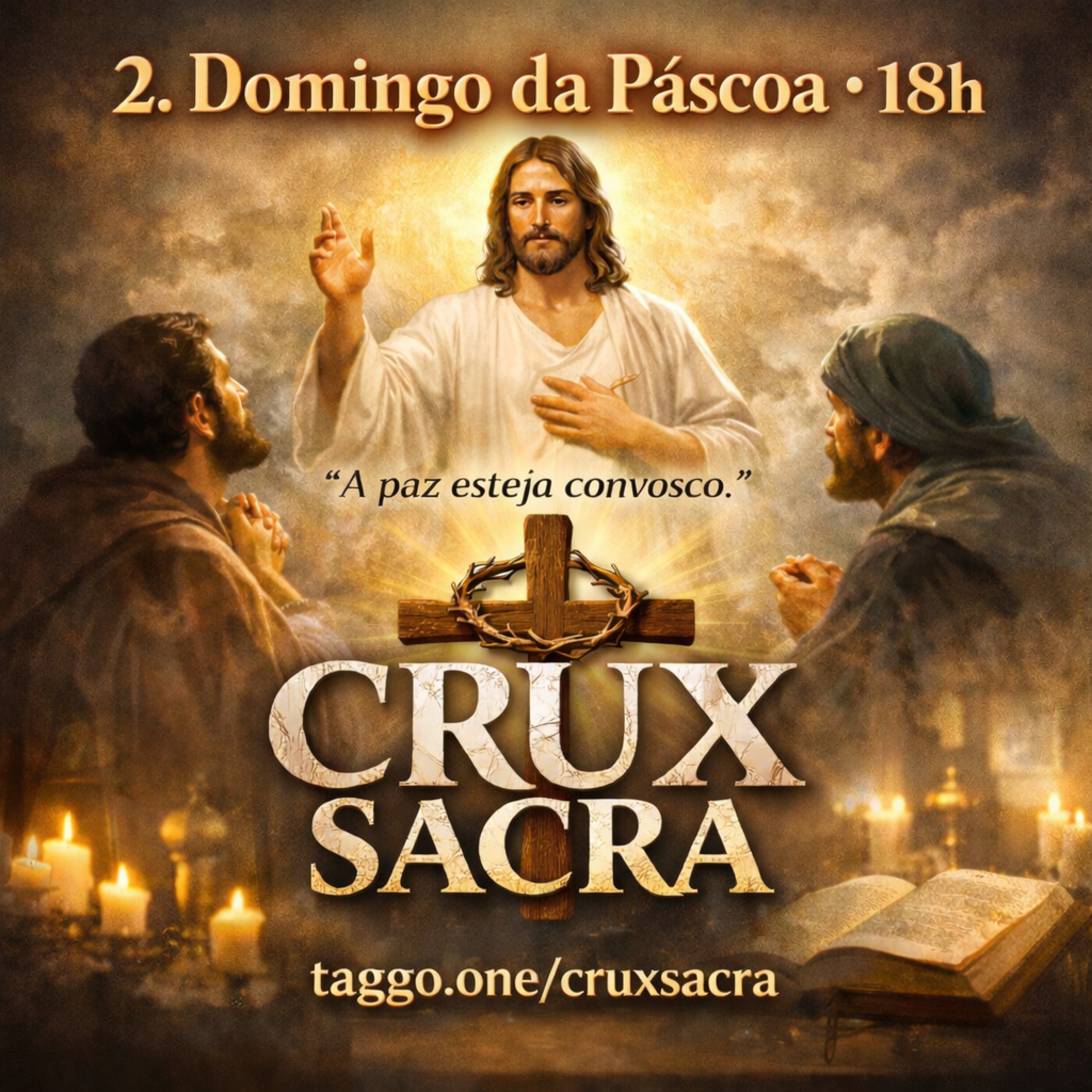 12 de Abril de 2026 - Santa Missa do 2. Domingo da Páscoa 