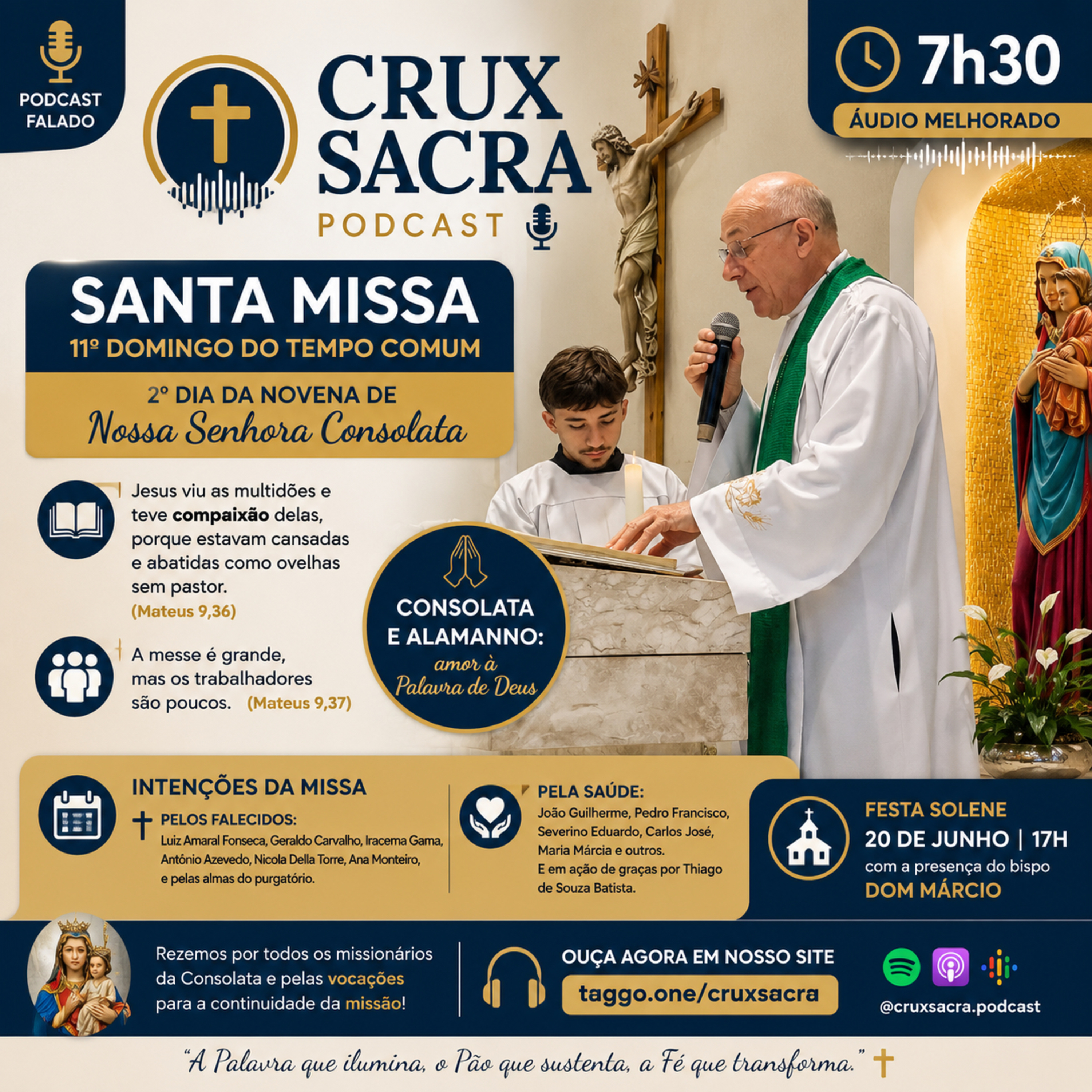 14 de Junho de 2026 - 7h30 - 11. Domingo Comum - áudio melhorado 