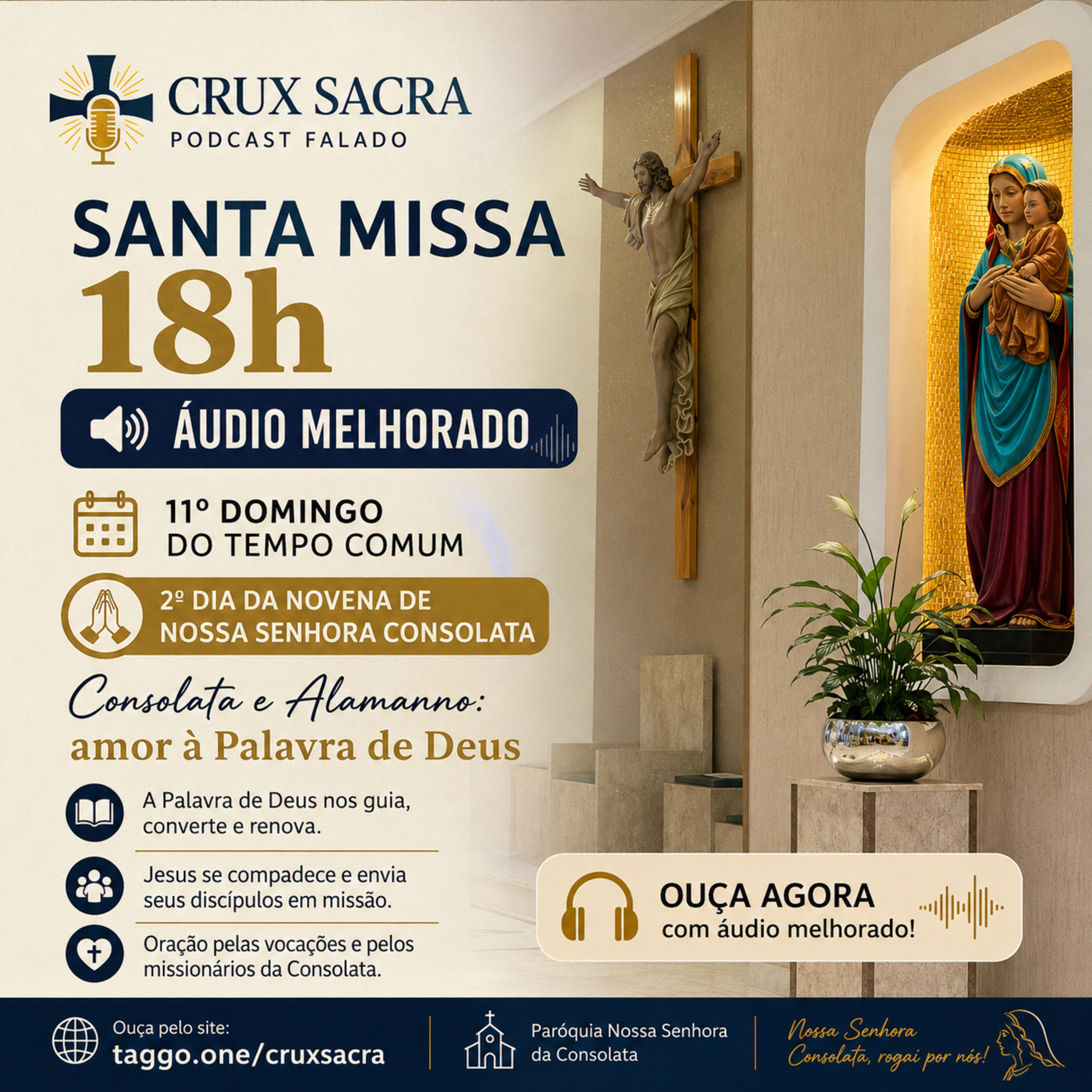 14 de Junho de 2026 - 18h - 11. Domingo Comum - áudio melhorado 