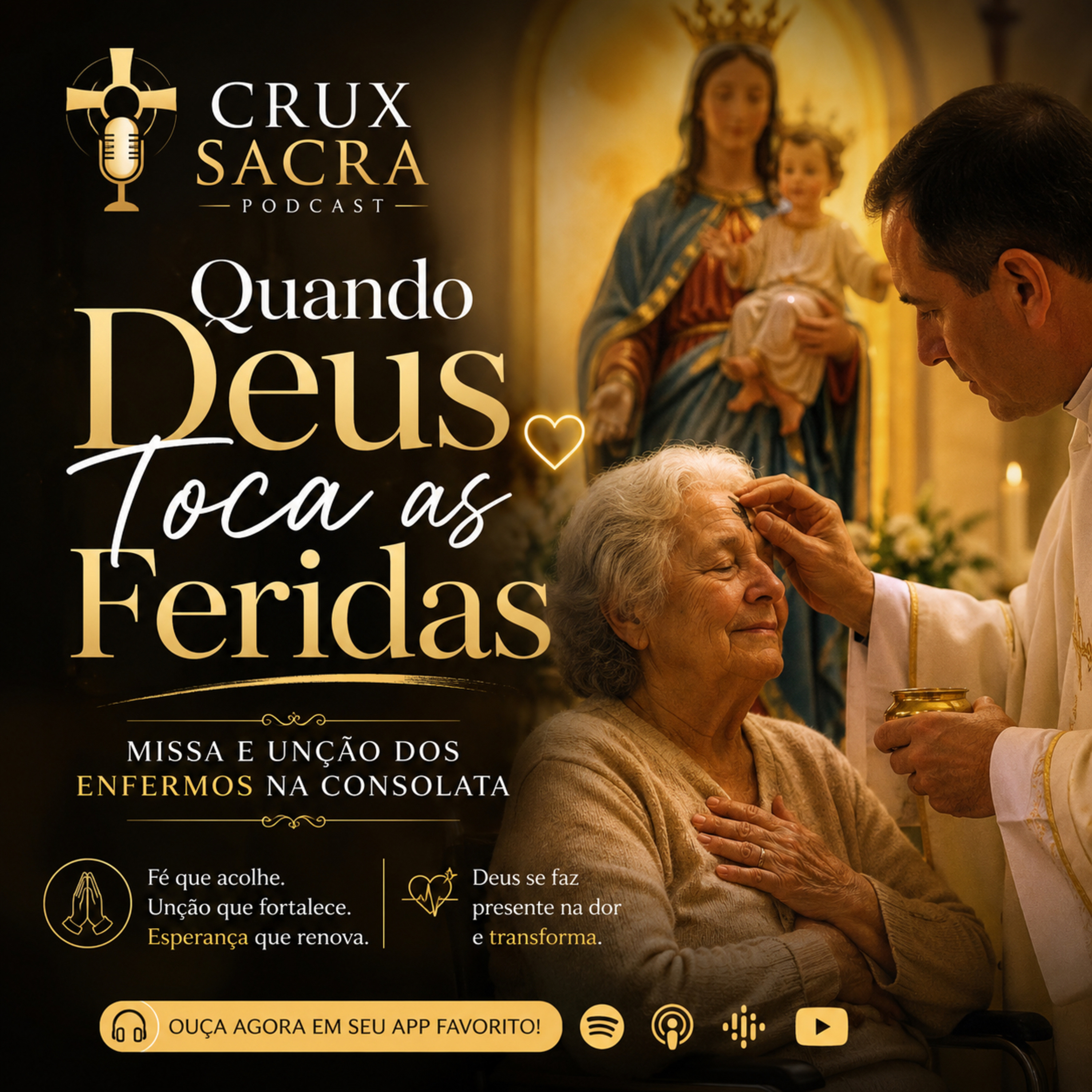 18 de Junho de 2026 - Missa e Unção dos Enfermos na Consolata ✨