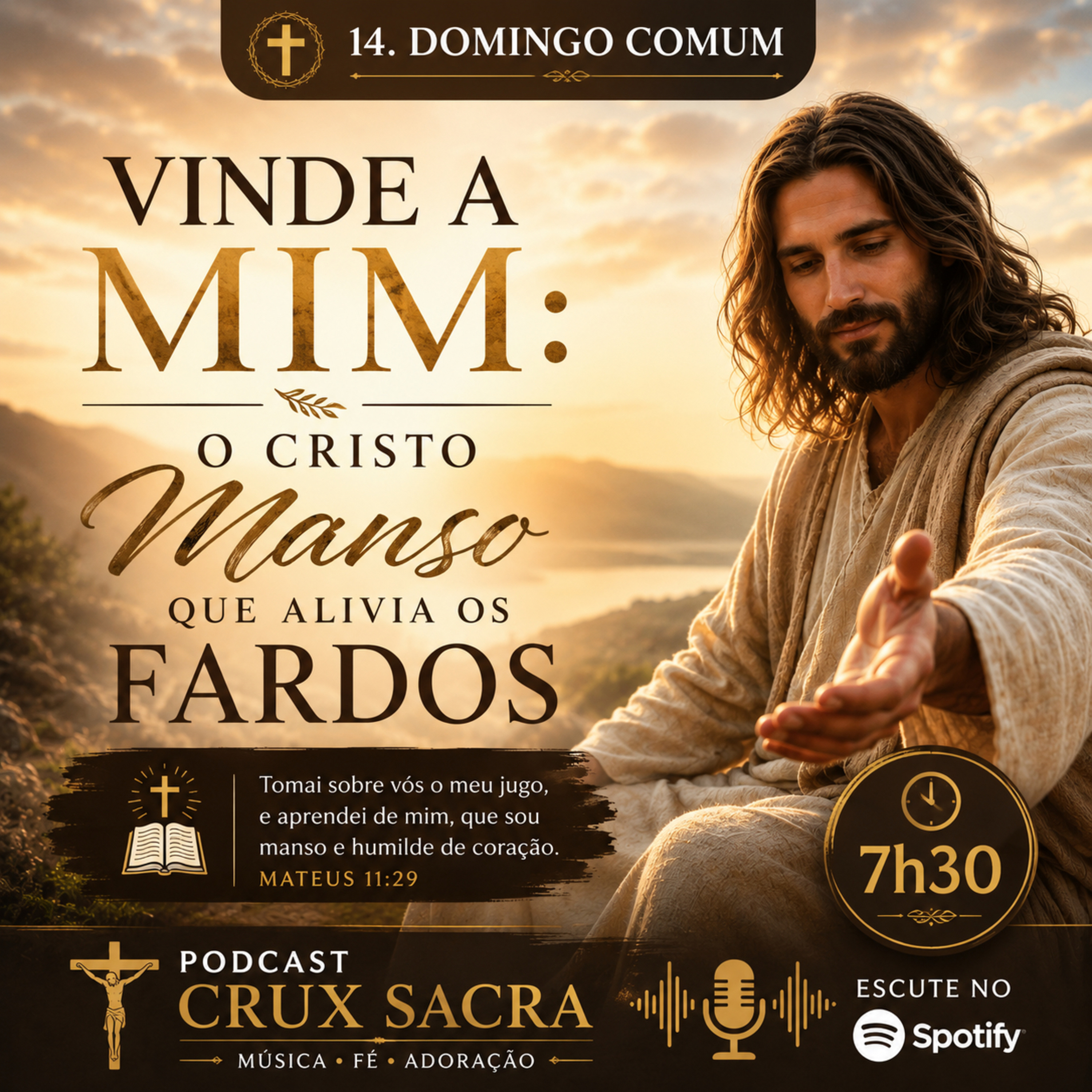 05 de Julho de 2026 - 7h30 - 14. Domingo Comum 