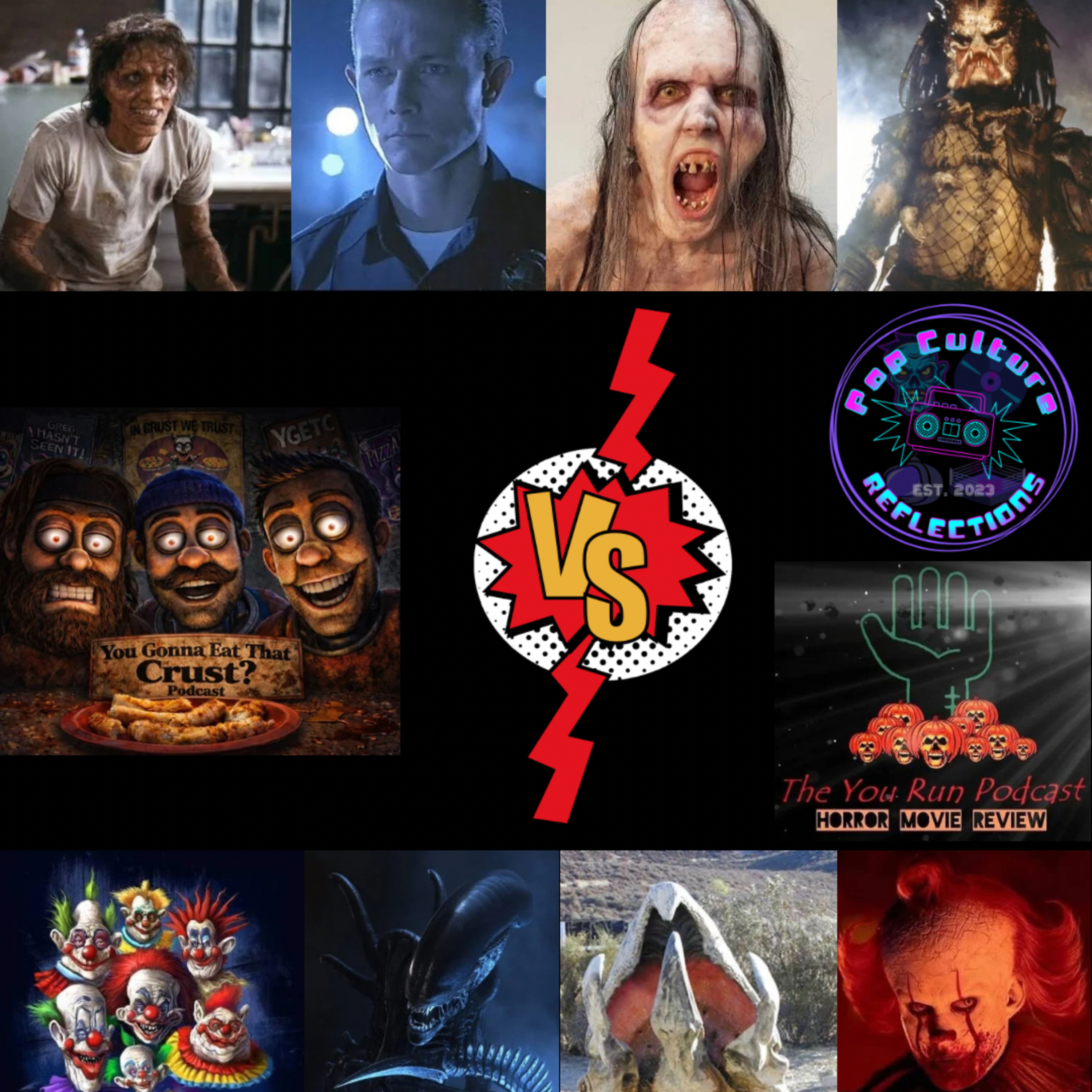 Horror Villain Bracket part Deux feat. Scott from you Run Podcast episode artwork