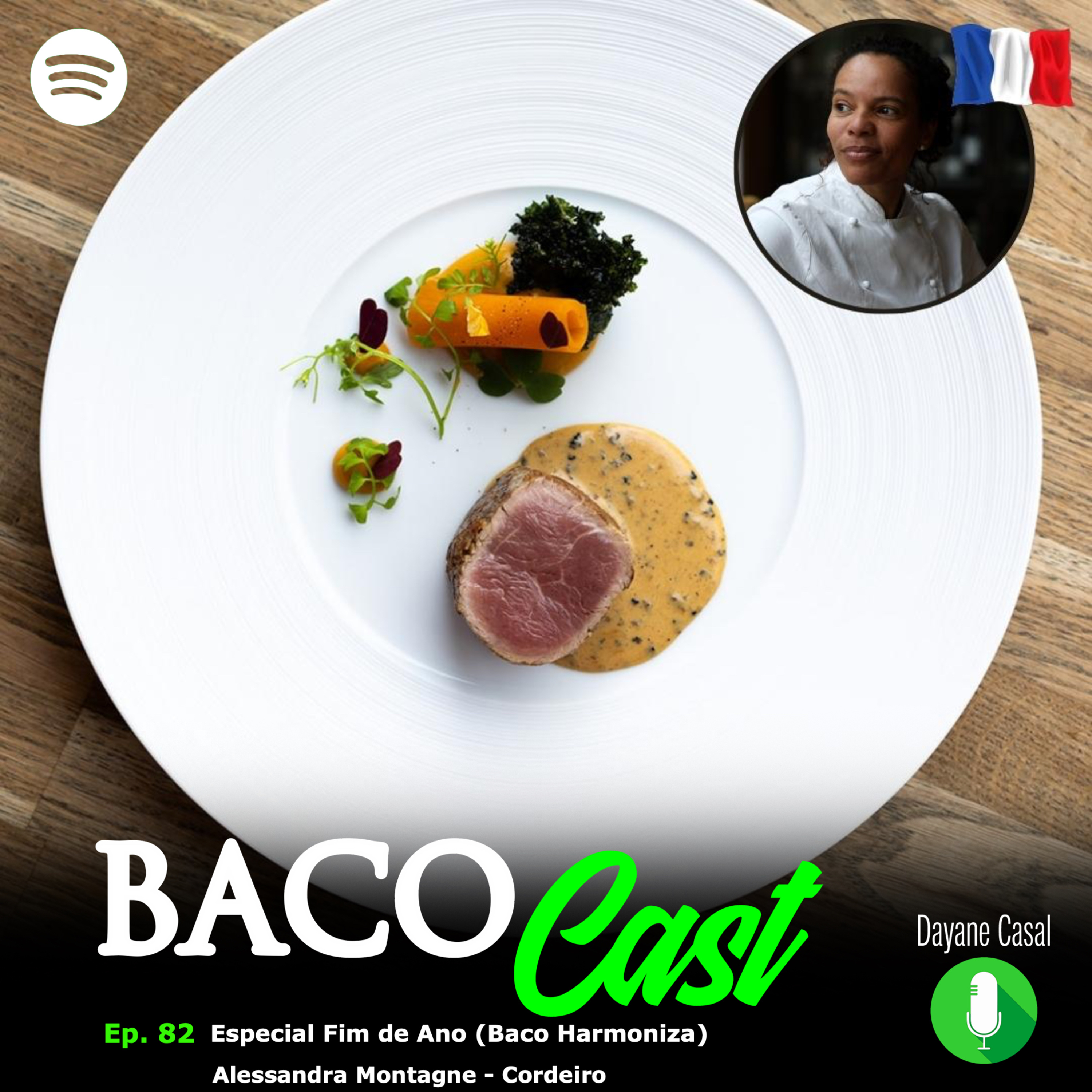 EP. 82 Especial Fim de Ano (Baco Harmoniza) - Chef Alessandra Montagne / Cordeiro  episode artwork