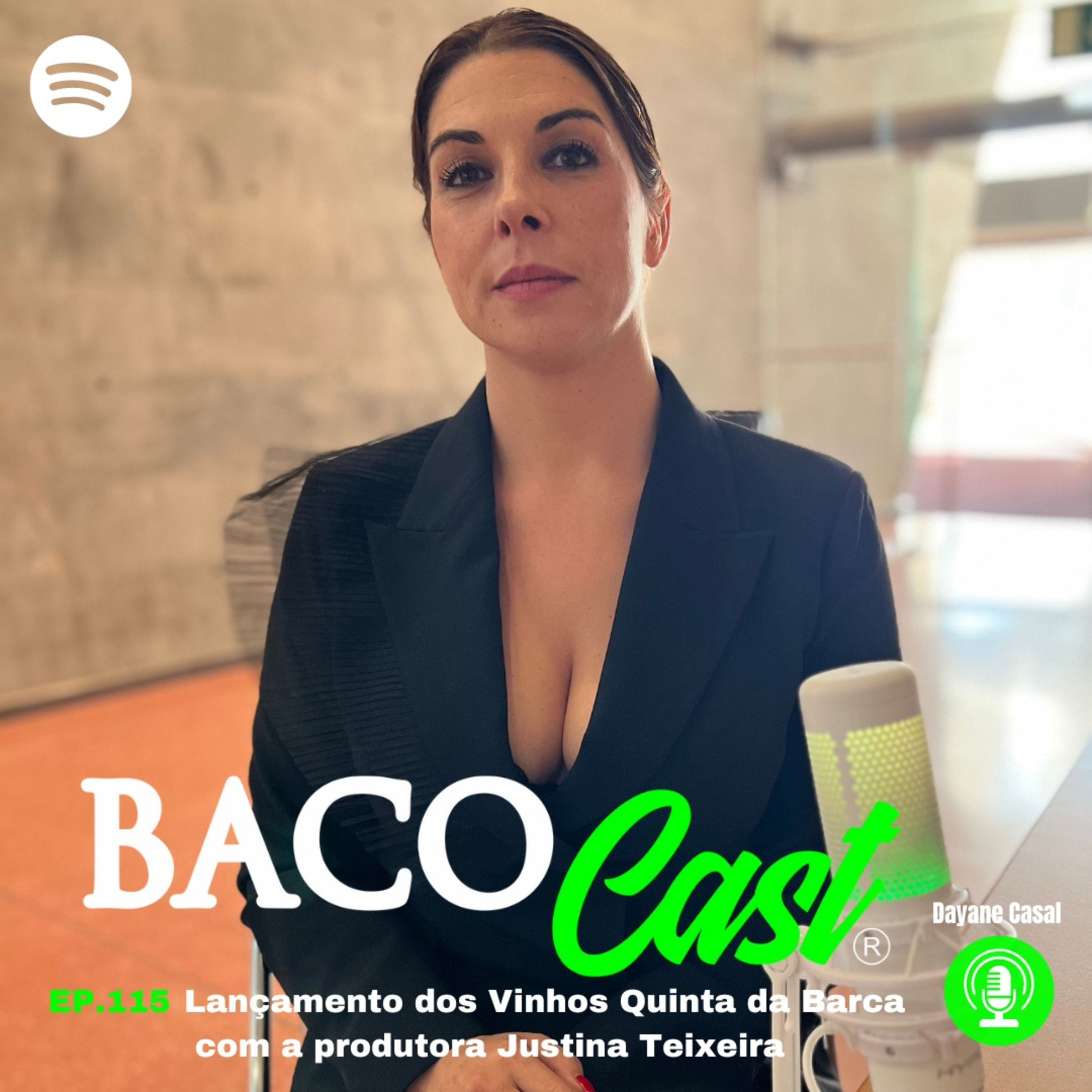 EP 115 Lançamento dos Vinhos Quinta da Barca com a Produtora Justina Teixeira  episode artwork