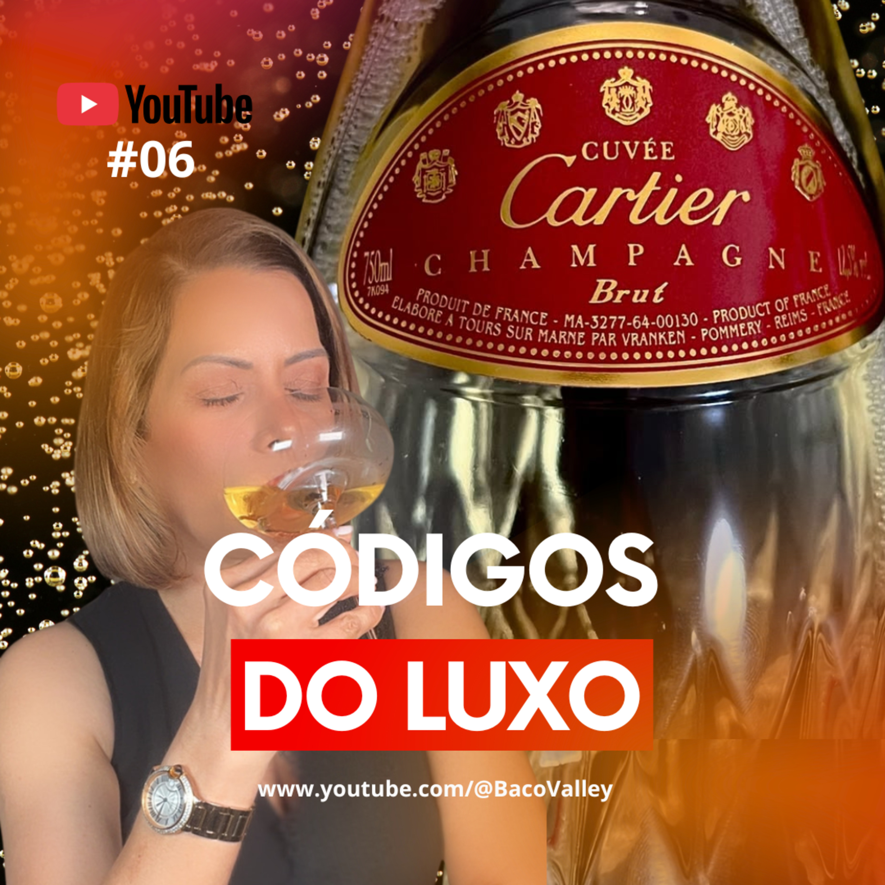 Champagne Cartier Cuvée Pommery: uma leitura dos códigos do luxo | #06 Baco Valley episode artwork