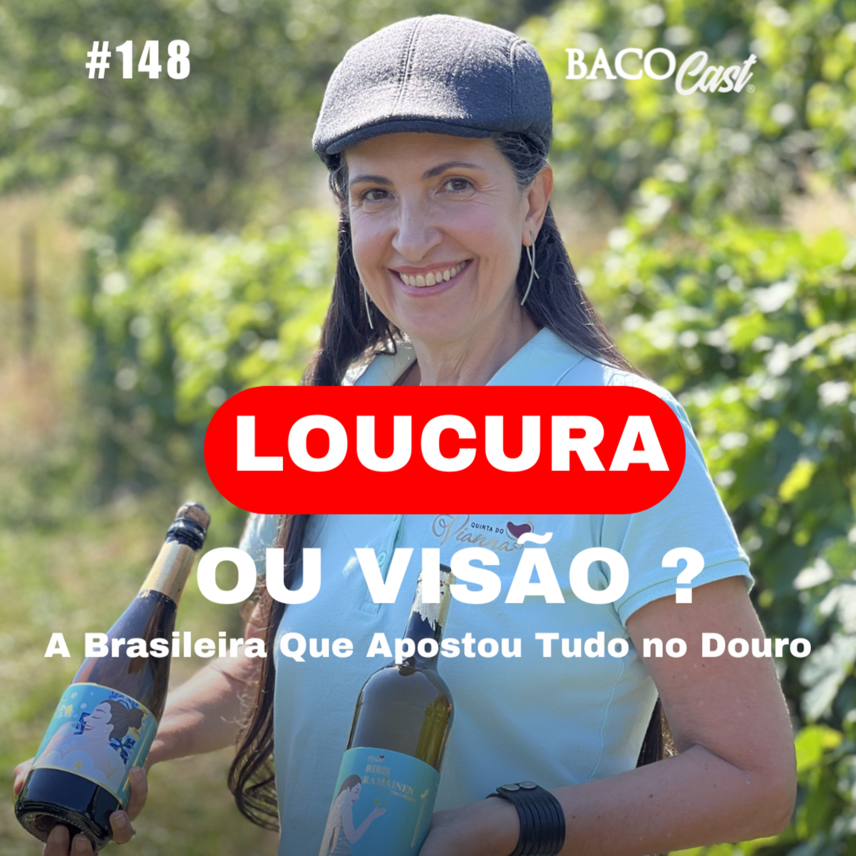 Comprou uma Quinta no Douro por Telefone e Mudou a Sua Vida - A História de Bianca Rocha | BacoCast Ep.148 episode artwork