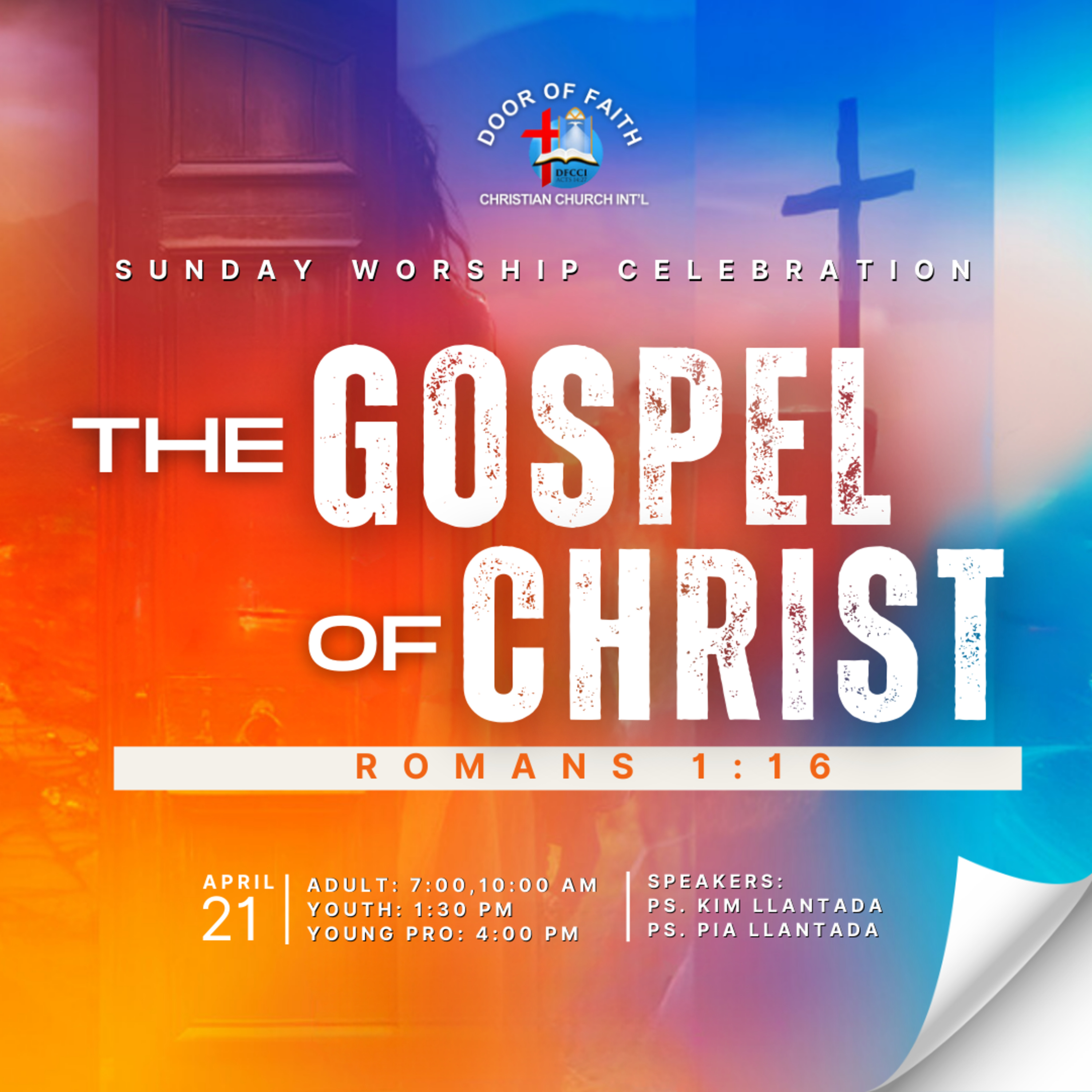 THE GOSPEL OF CHRIST - April 21, 2024 episode artwork