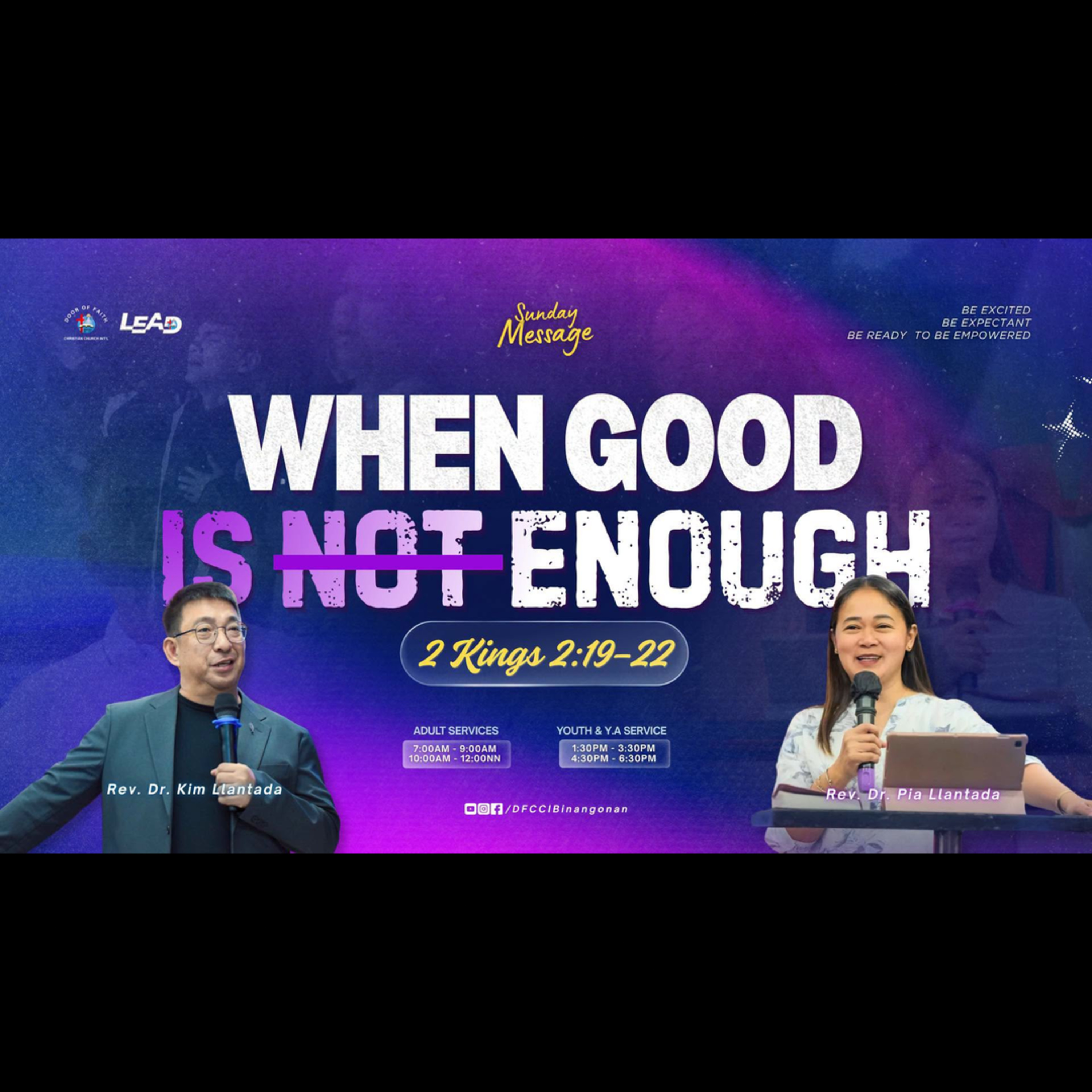 WHEN GOD IS NOT ENOUGH | June 28, 2026