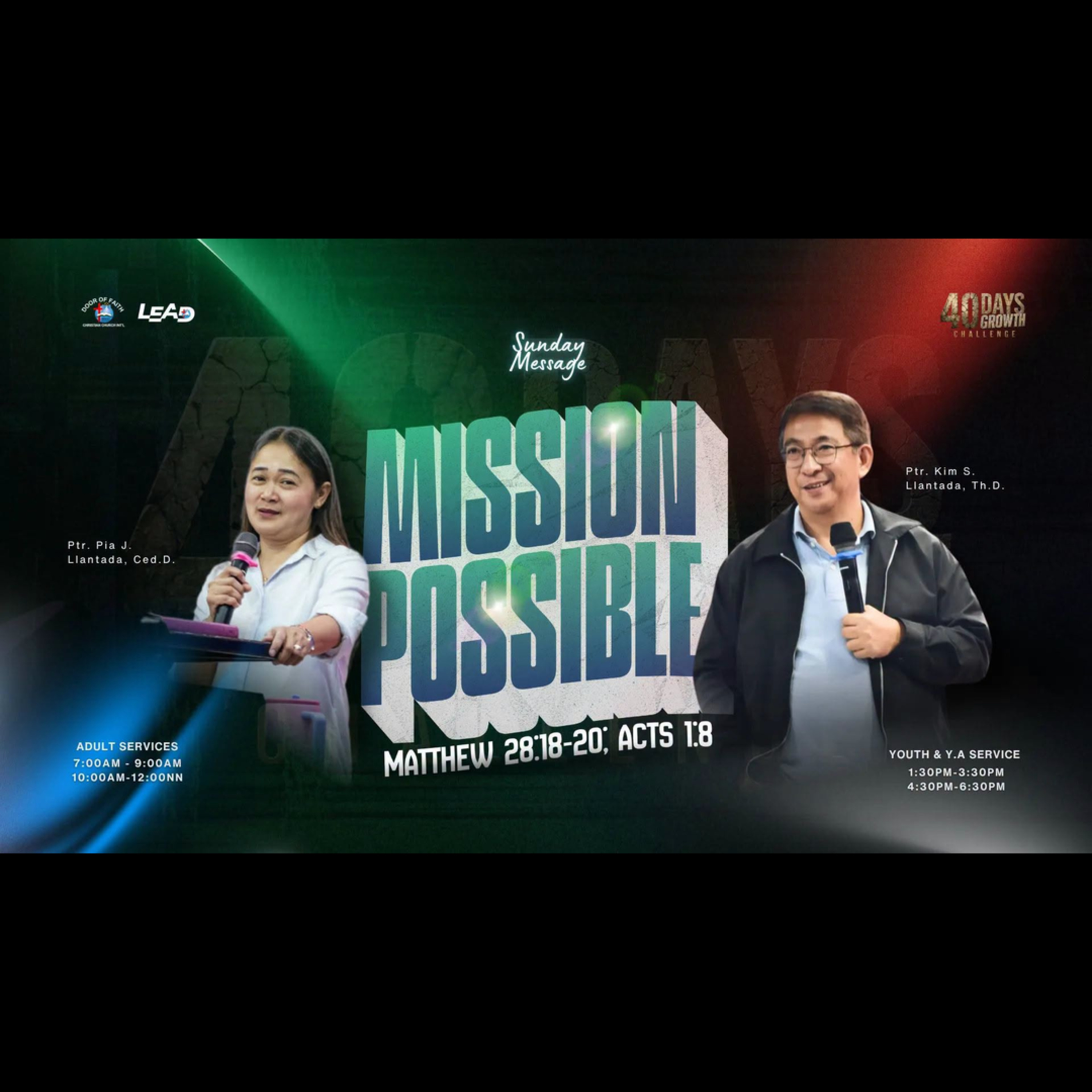 MISSION POSSIBLE | July 26, 2026 episode artwork