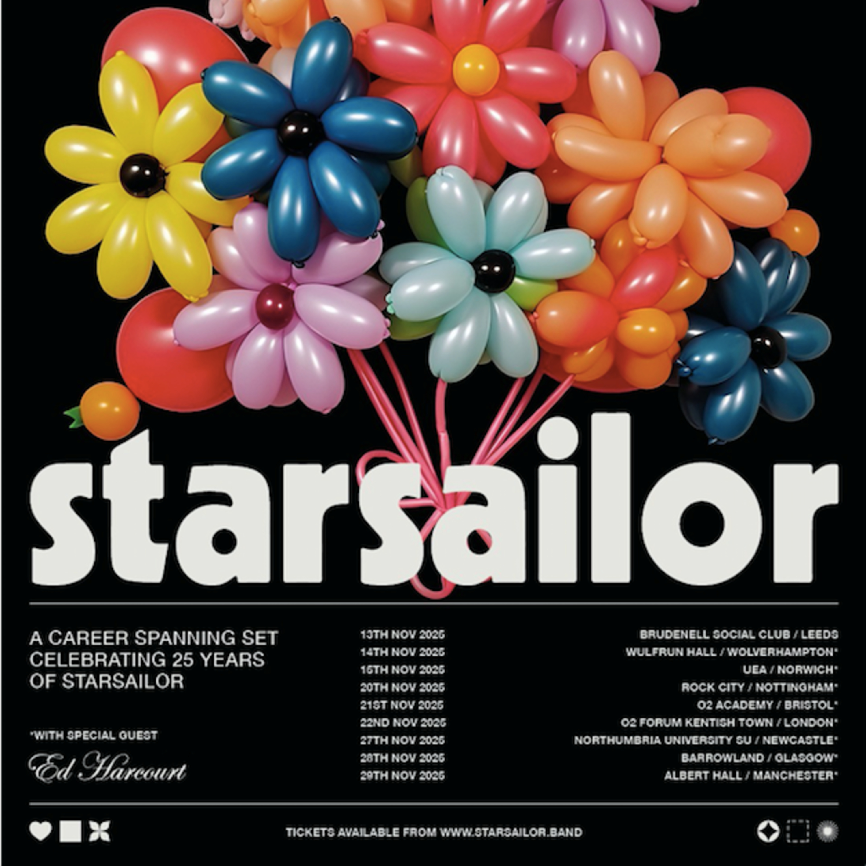 72 - STARSAILOR - 25th Anniversary, String Ensemble & Warrington! episode artwork