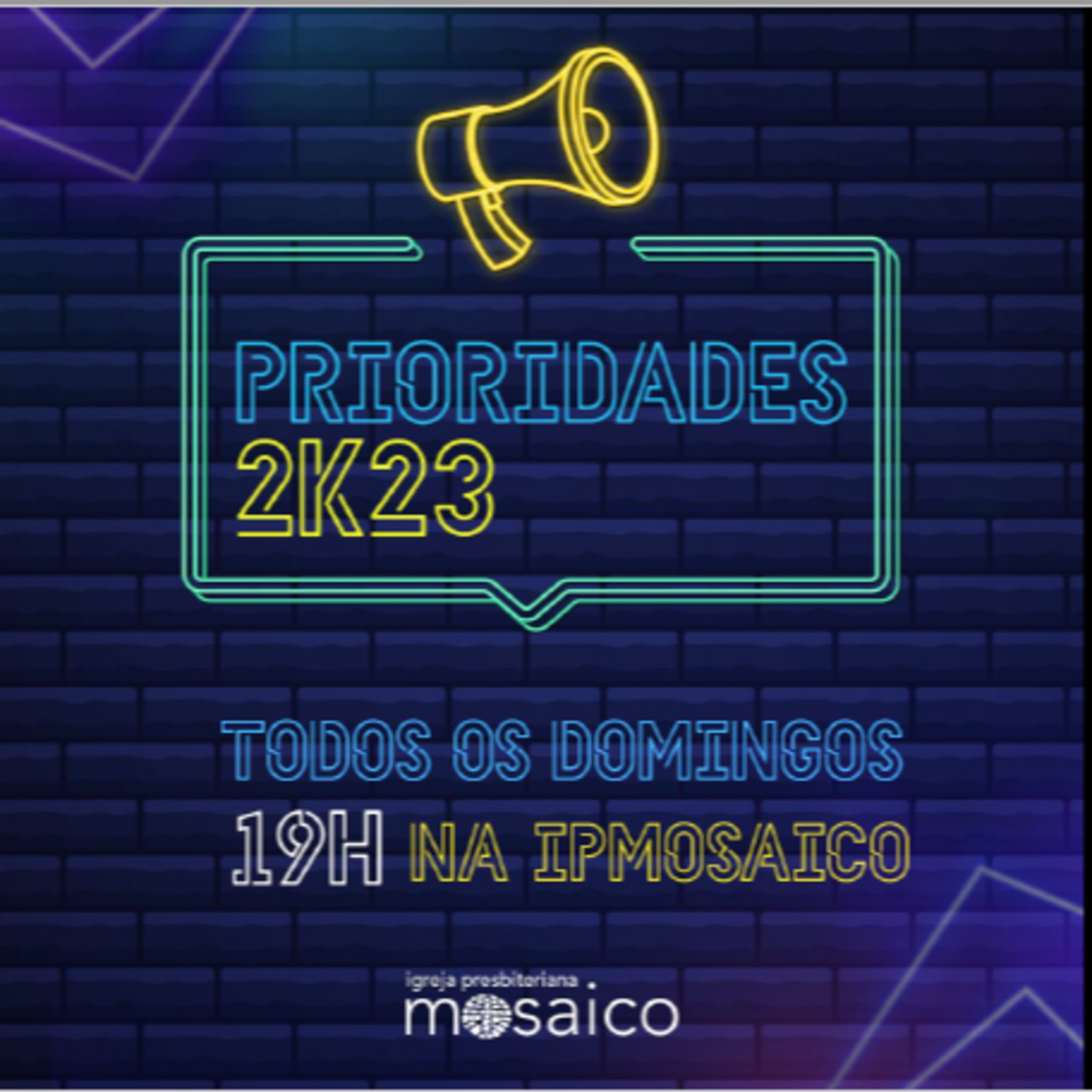Estar na igreja nem sempre significa estar em Cristo (8º Ep Prioridades 2k23) episode artwork