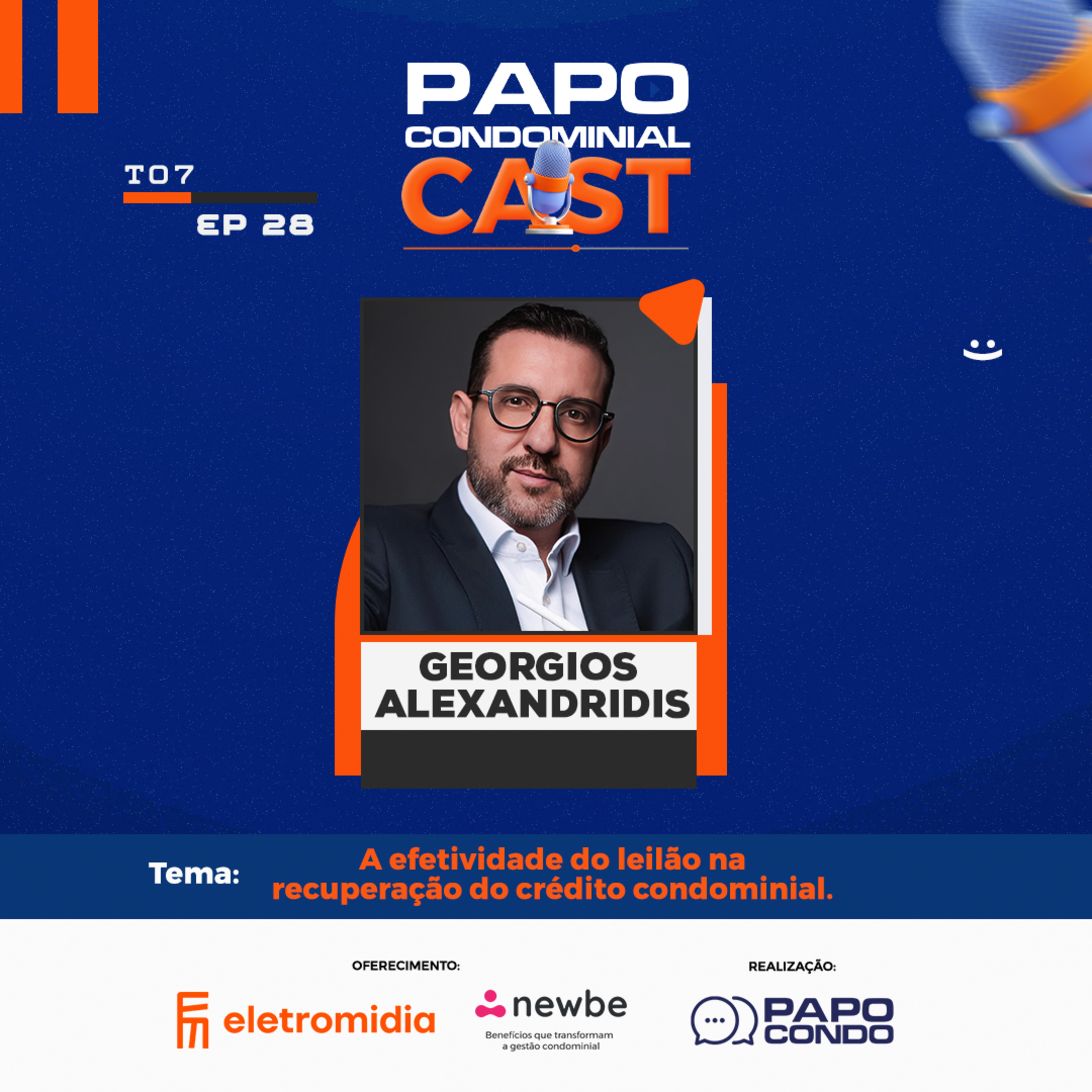 Georgios Alexandridis Leiloeiro | Papo Condominial Cast SP T07 - EP28 episode artwork