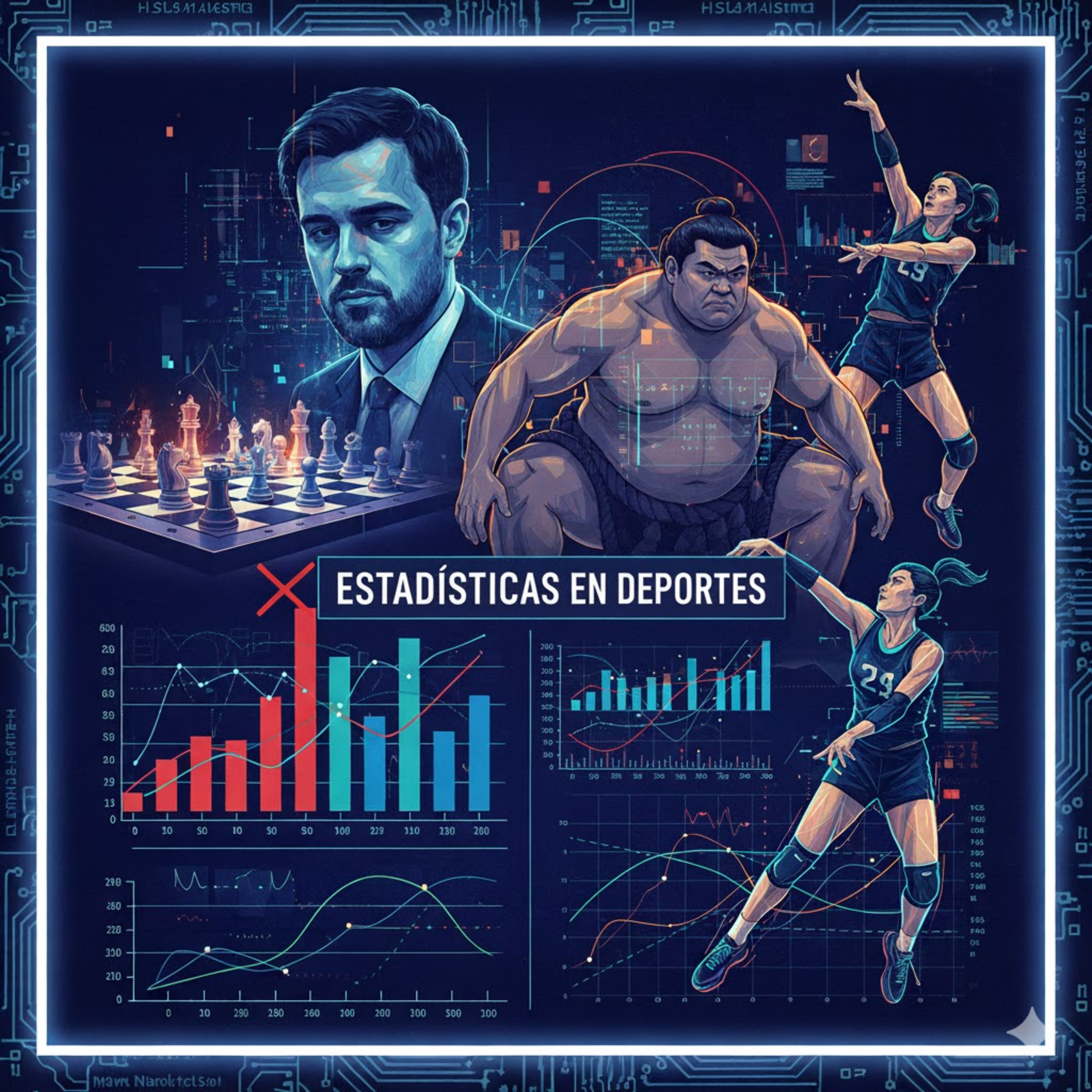 Voleibol, Sumo y la muerte de Daniel Naroditsky - estadisticas en el deporte episode artwork