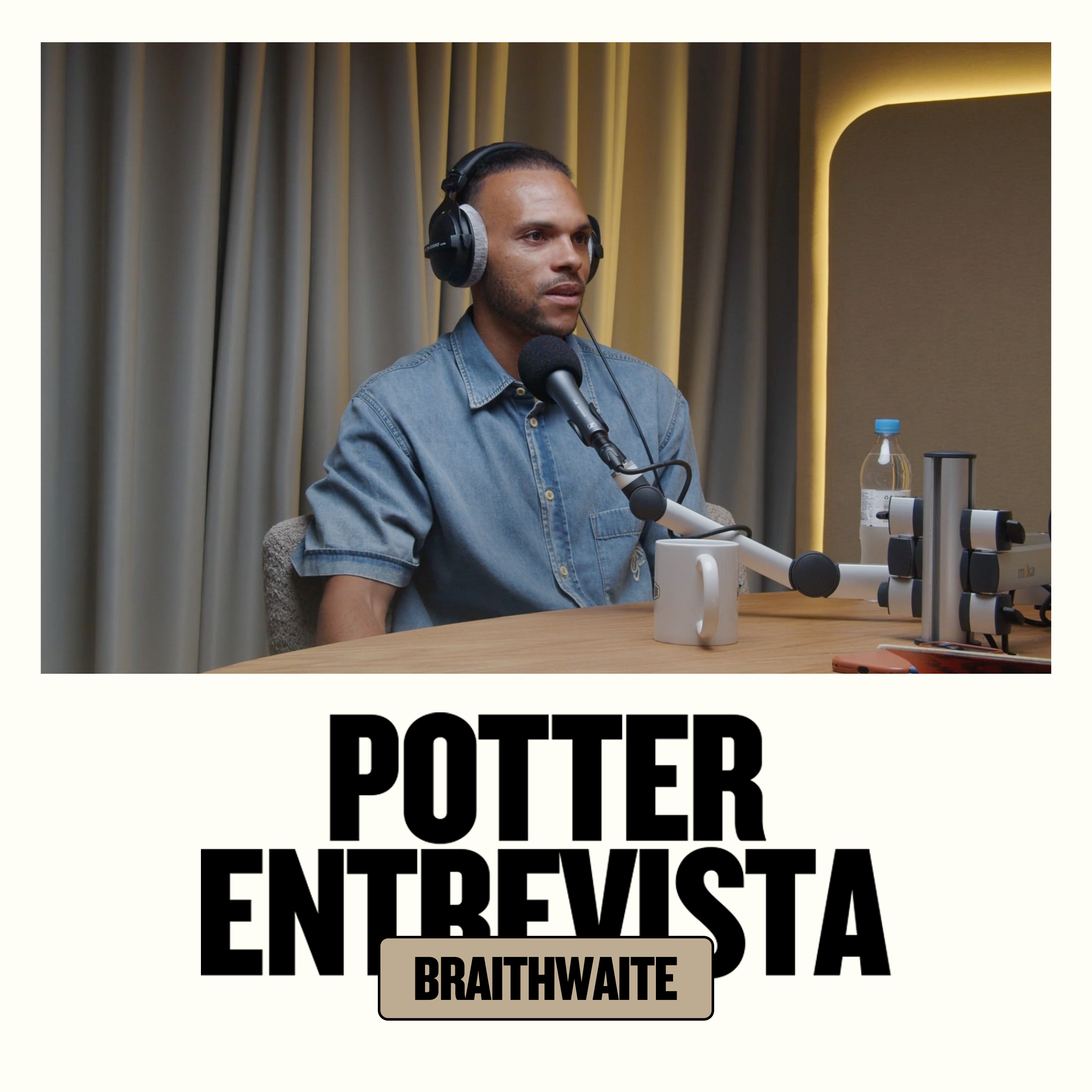 MARTIN BRAITHWAITE (Jogador do Grêmio) no🎙️ Potter Entrevista​