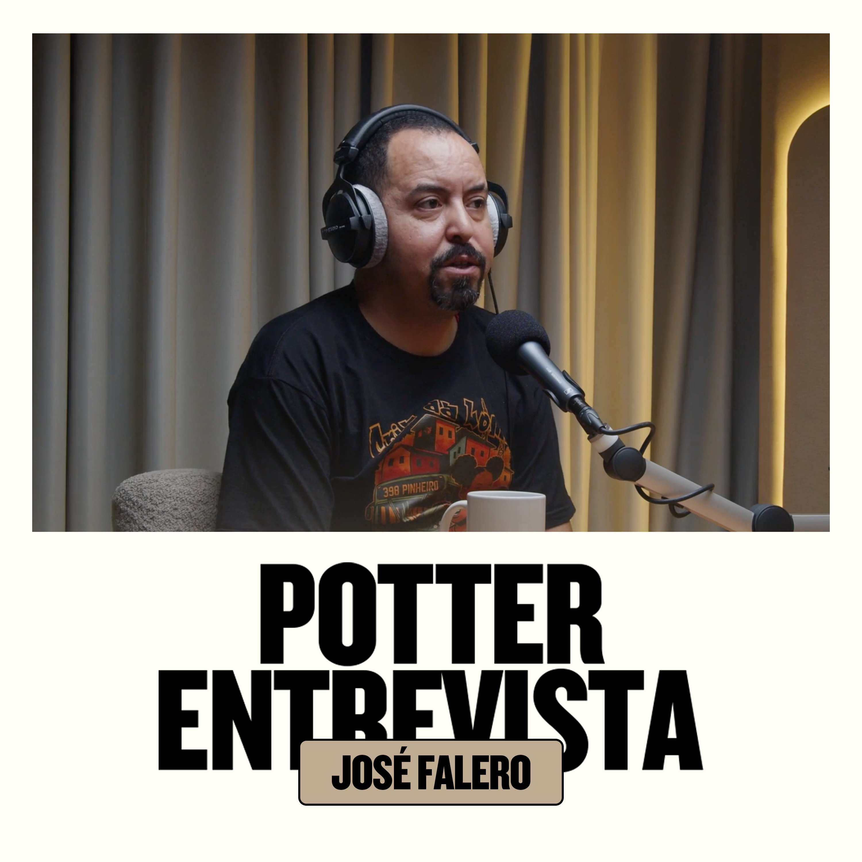 JOSÉ FALERO (Escritor) no🎙️ Potter Entrevista​