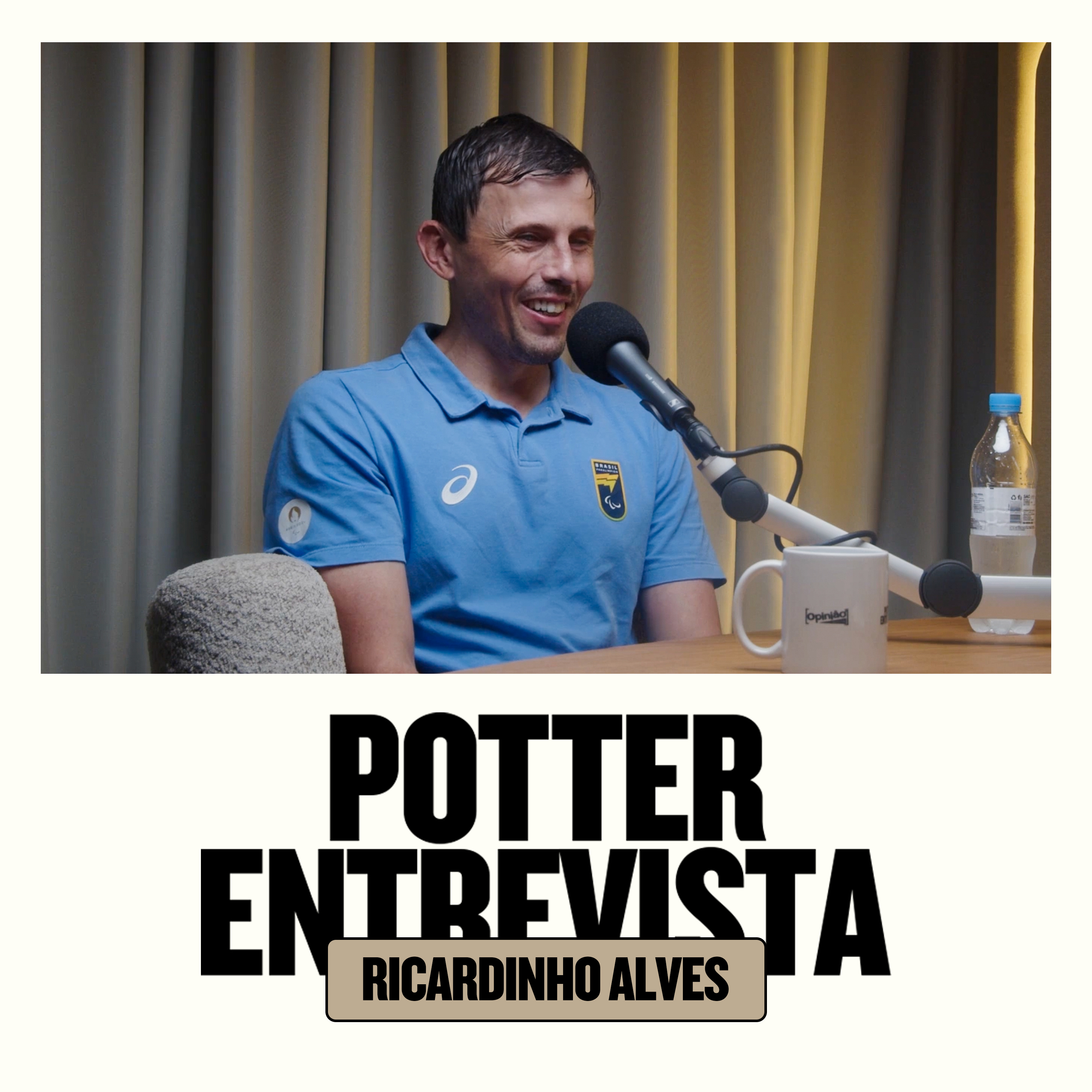 RICARDINHO ALVES (Jogador de futebol cego e tetracampeão paralímpico) no 🎙️Potter Entrevista