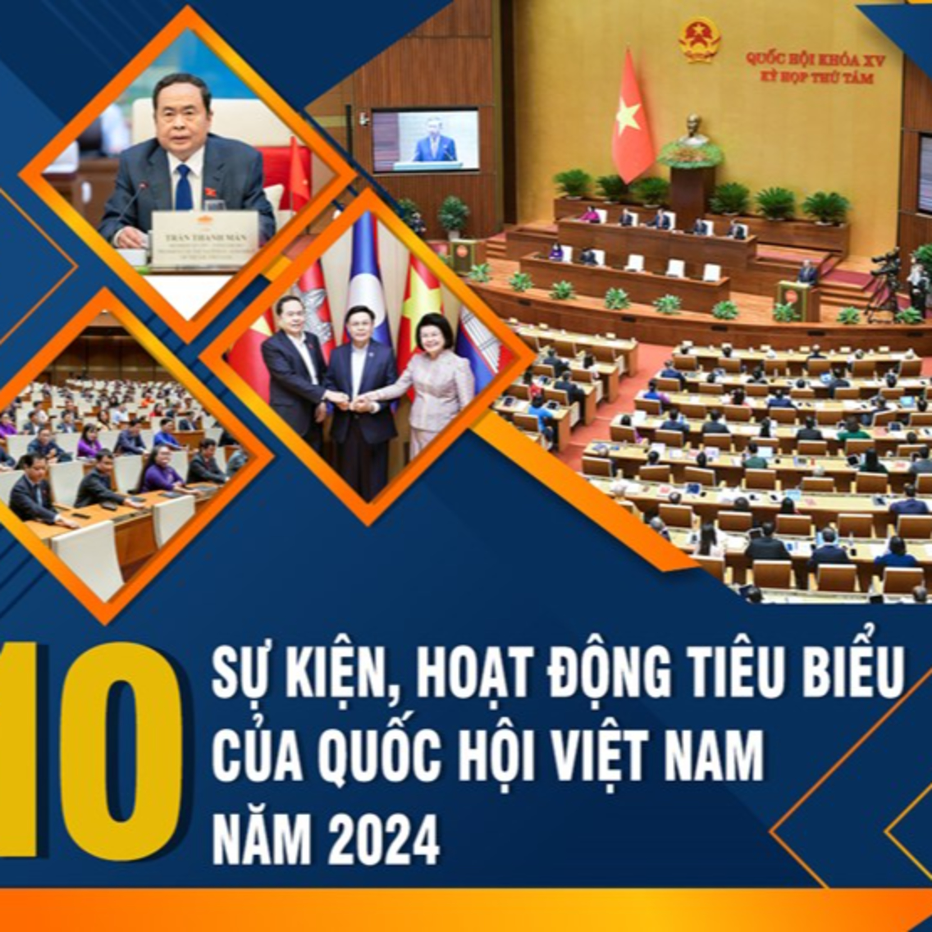 Quốc hội với cử tri - 10 sự kiện, hoạt động tiêu biểu của Quốc hội Việt Nam năm 2024