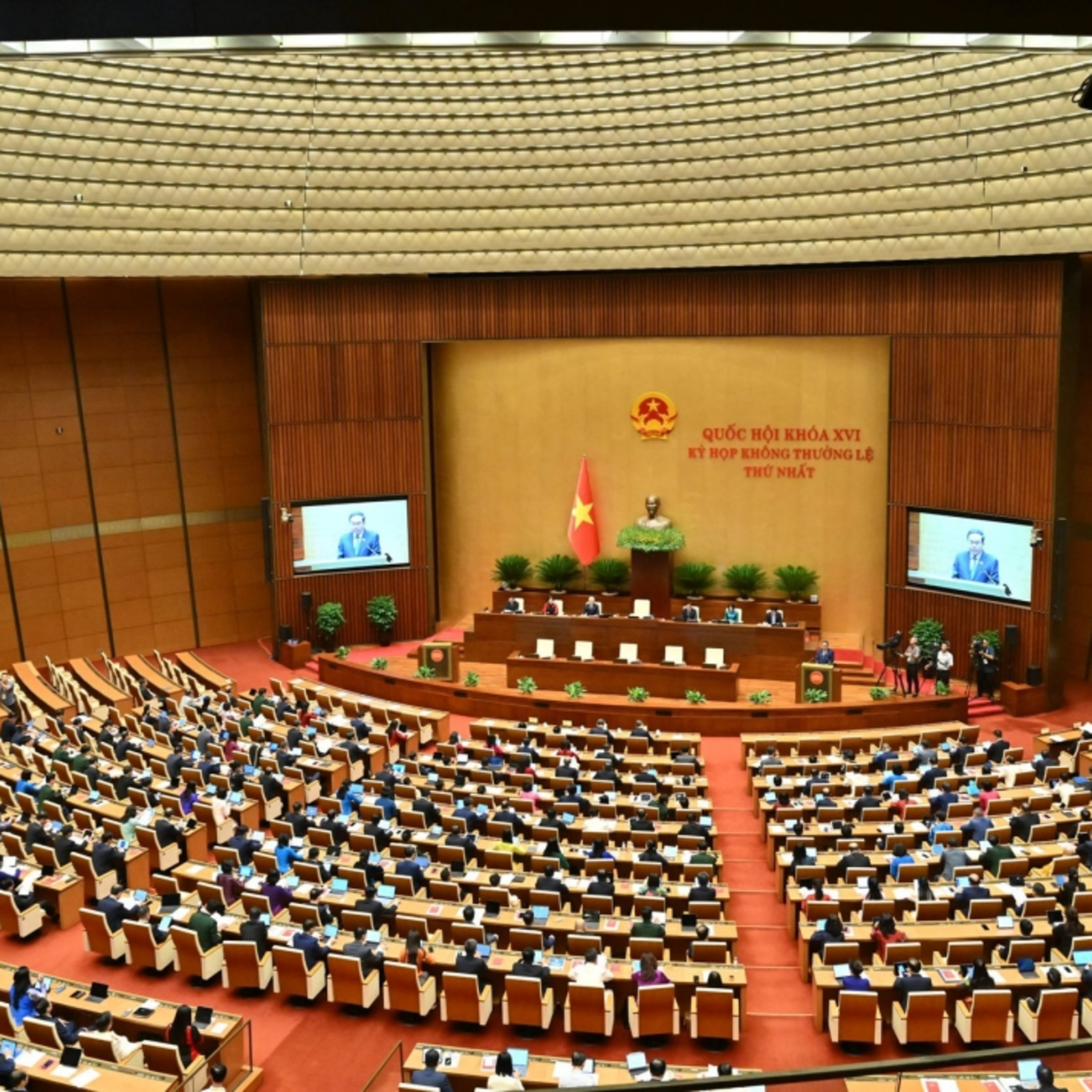 Quốc hội với cử tri - Nhìn lại đợt 1, kỳ họp không thường lệ thứ nhất, Quốc hội khoá 16