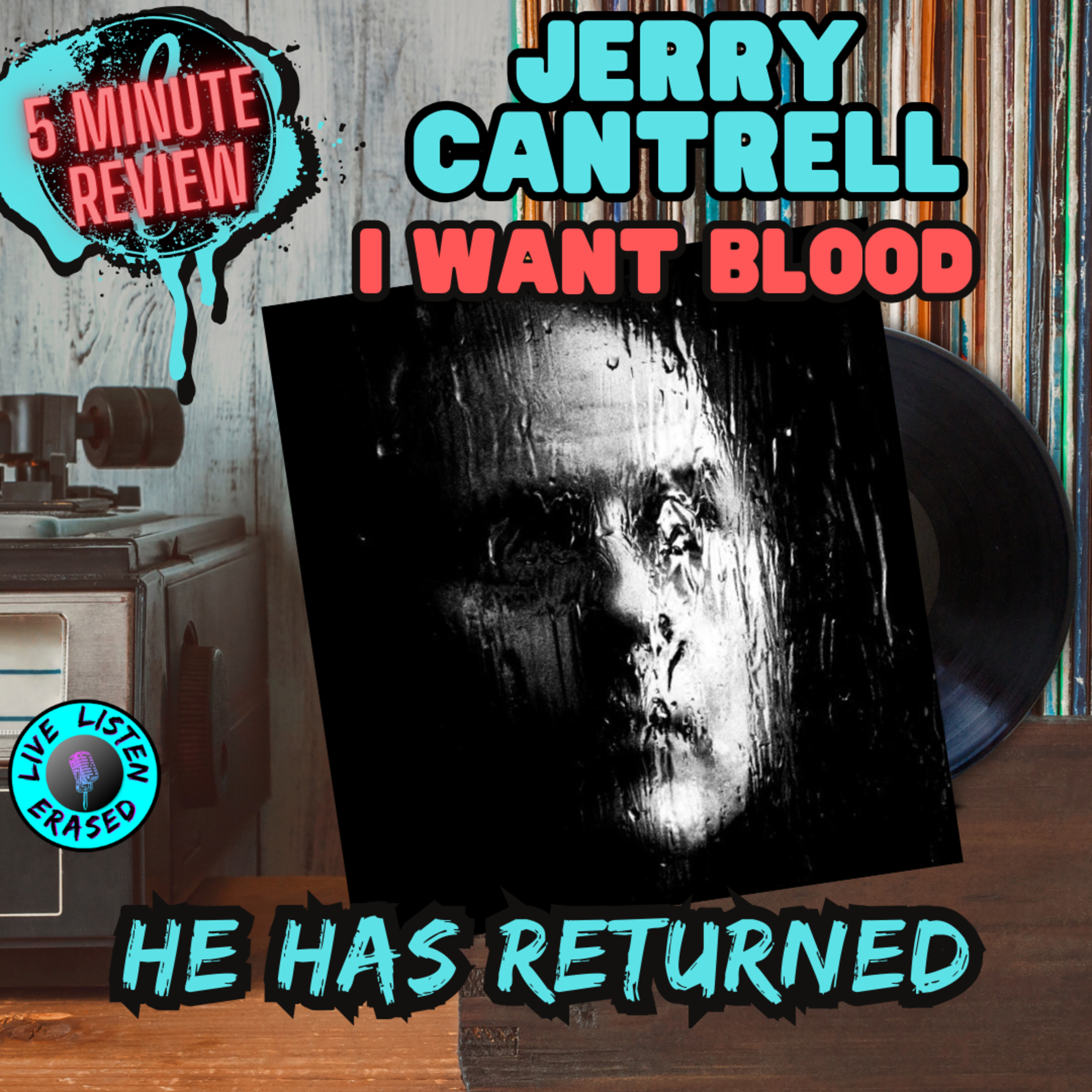 HE HAS RETURNED || Jerry Cantrell - I Want Blood (5 Minute Review)