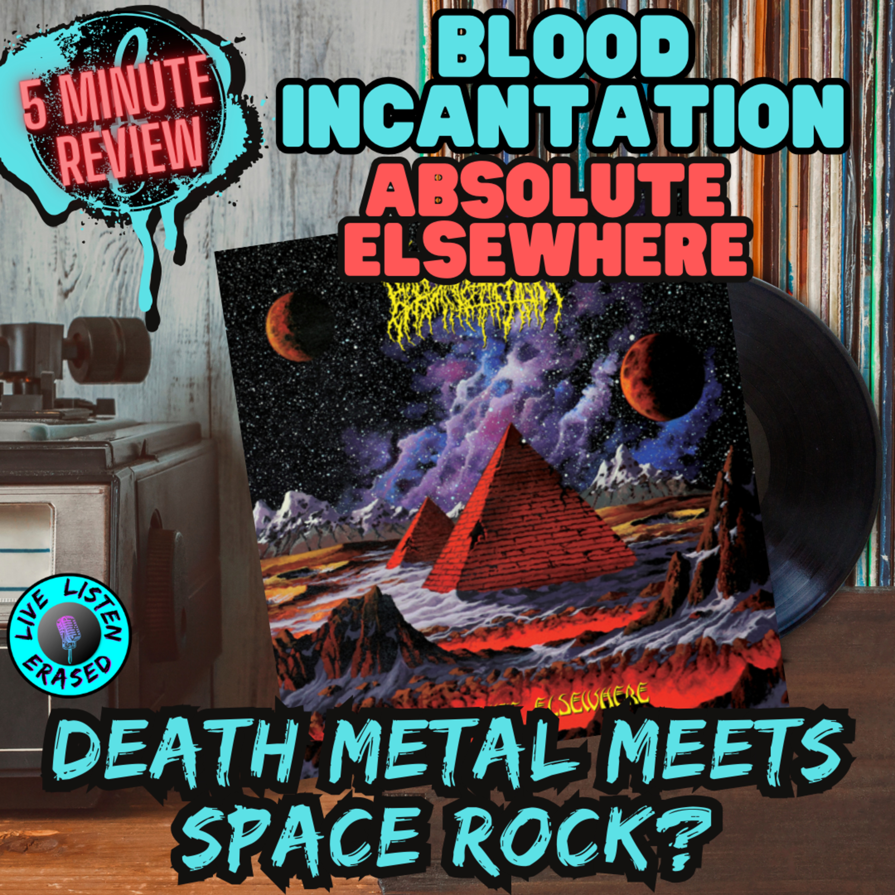 DEATH METAL MEETS SPACE ROCK || Blood Incantation - Absolute Elsewhere (5 Minute Review)