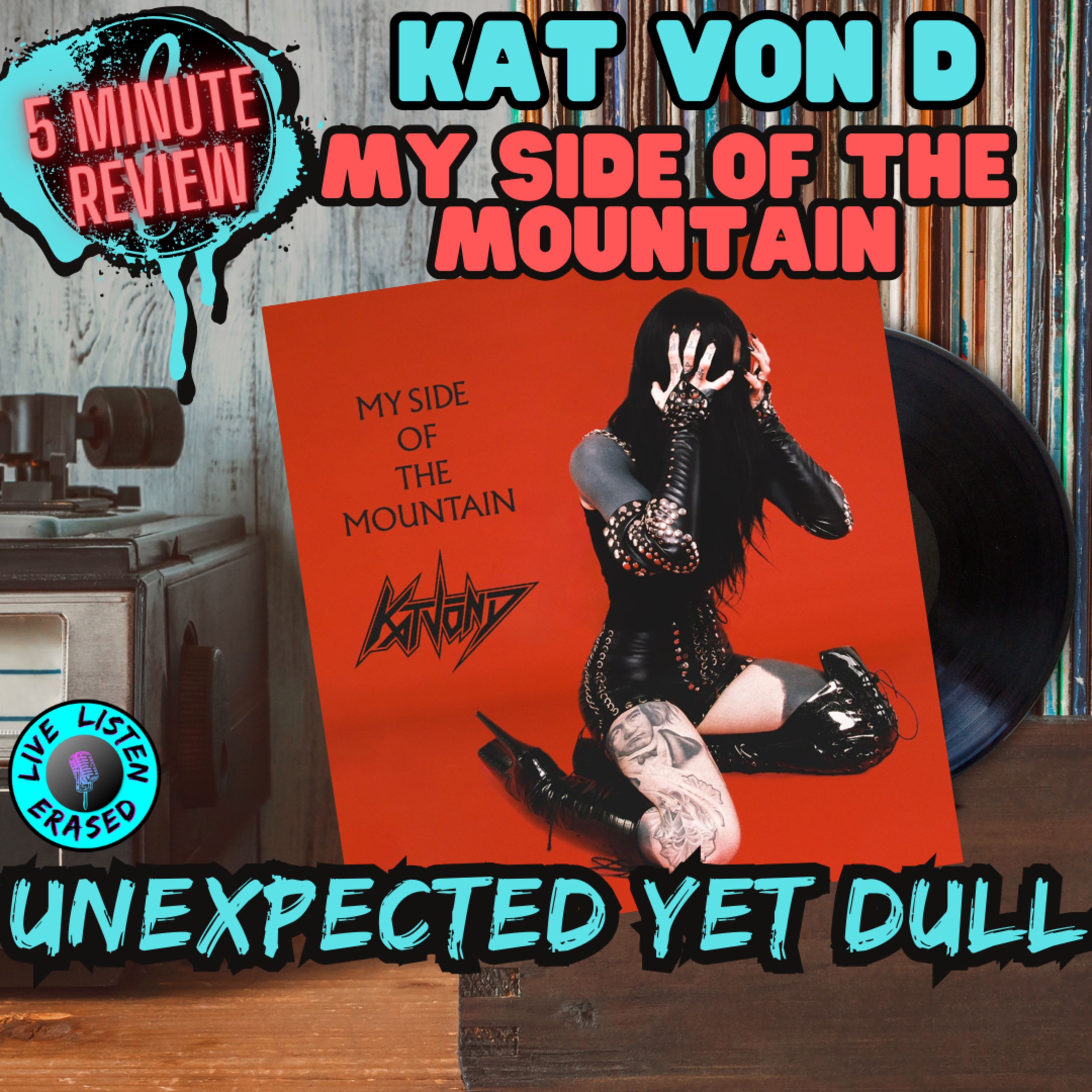 UNEXPECTED YET DULL || Kat Von D - My Side Of The Mountain (5 Minute Review)