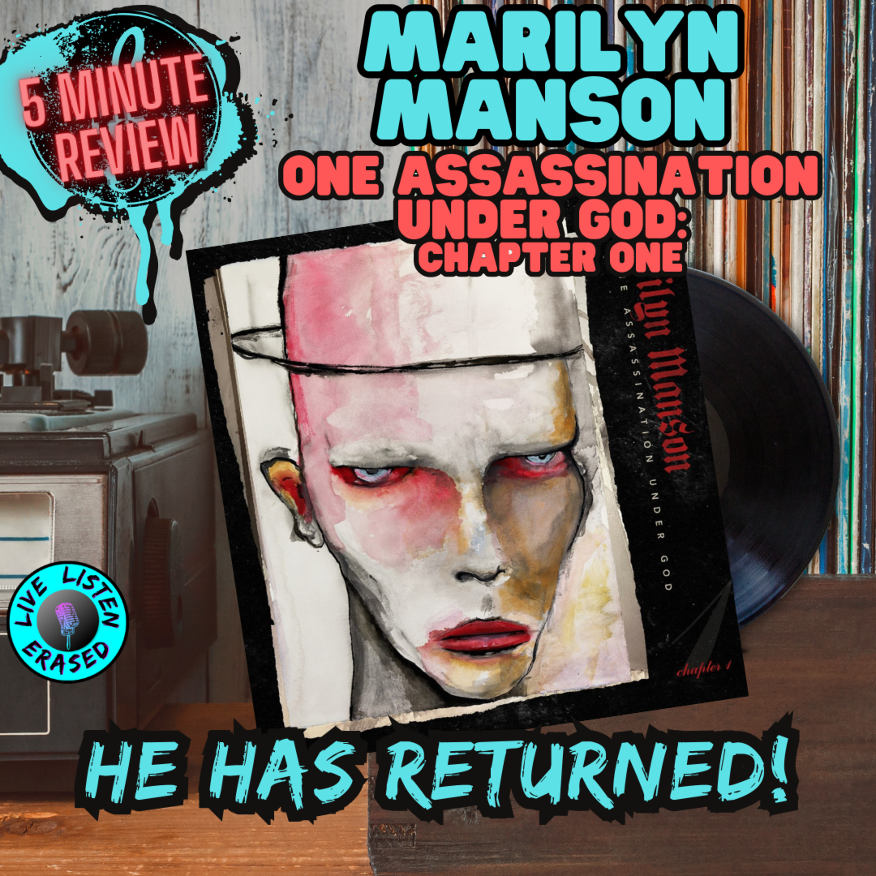 HE HAS RETURNED! || Marilyn Manson - One Assassination Under God: Chapter One (5 Minute Review)