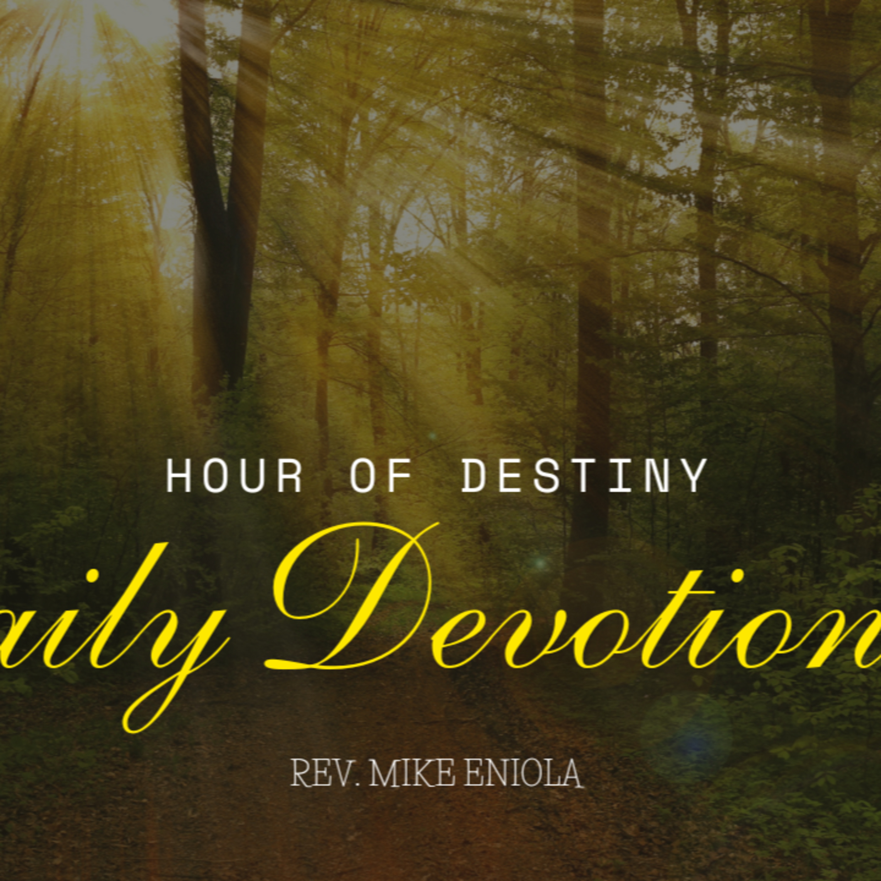 Sunday Glory - Daily Devotional