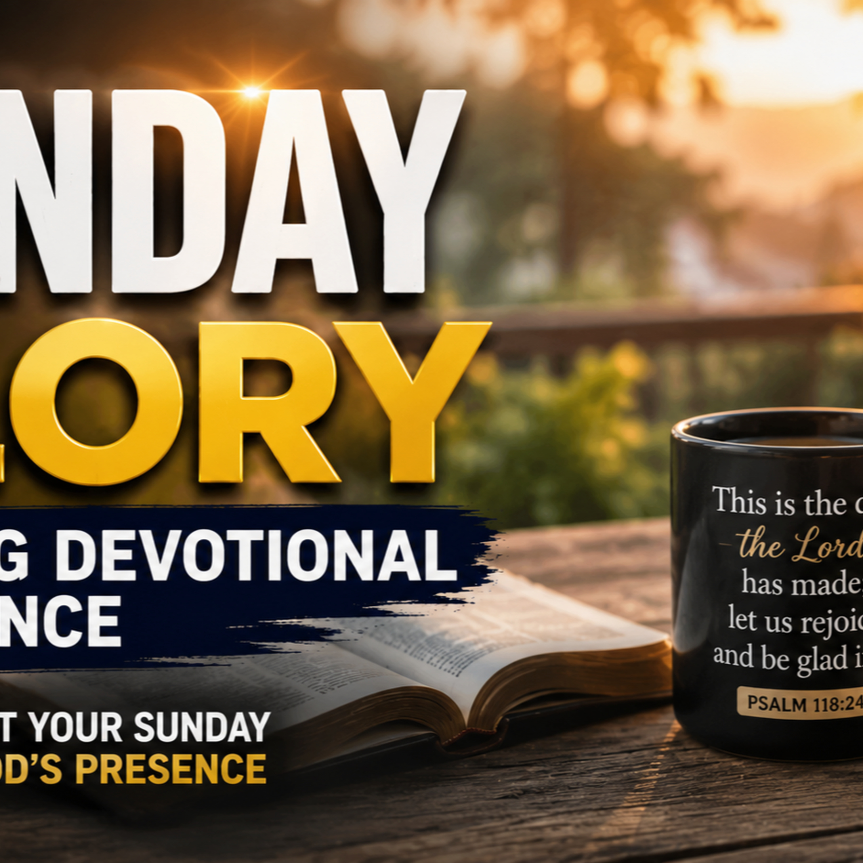Sunday Glory | Morning Devotional & Guidance episode artwork