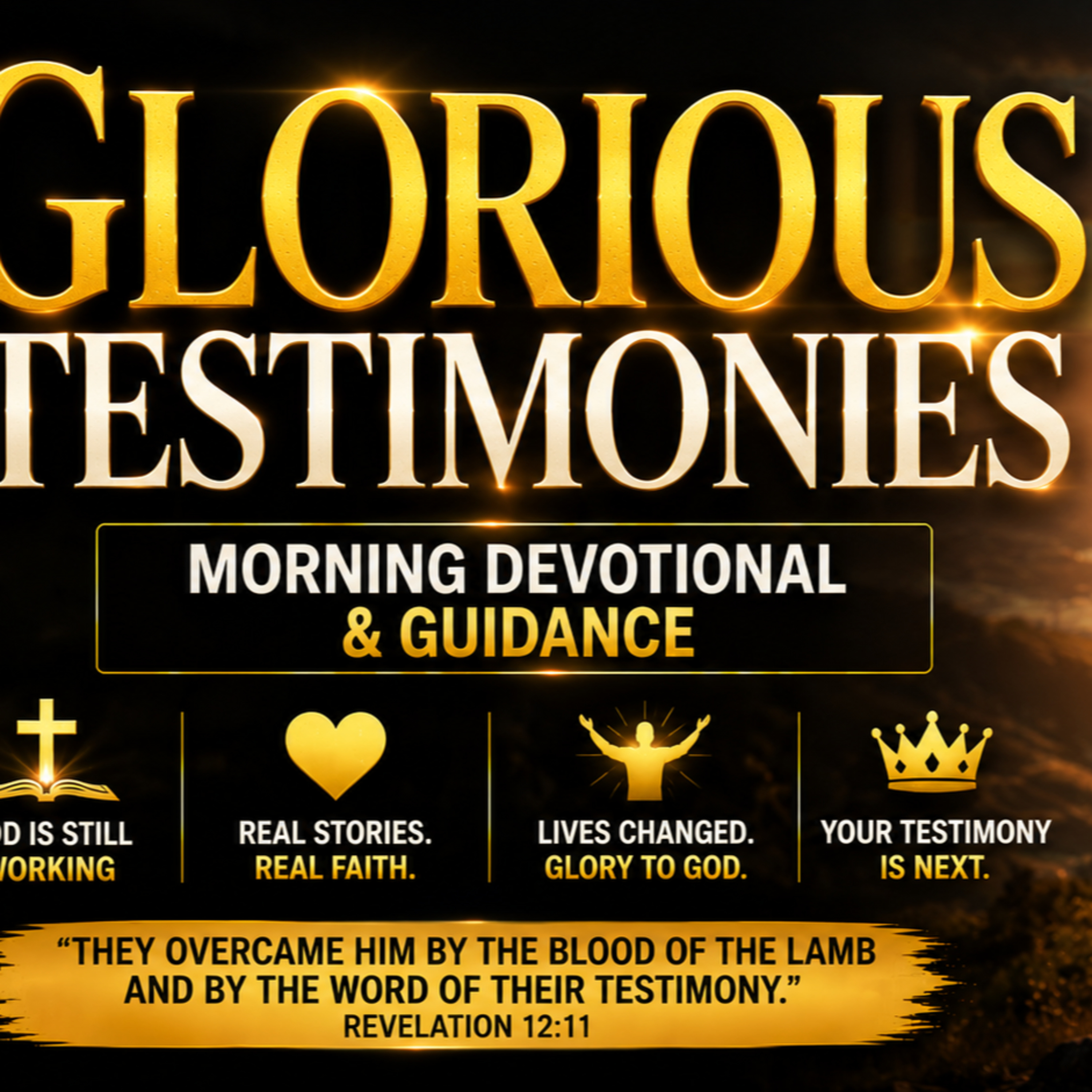 Glorious Testimonies | Morning Devotional & Prayer