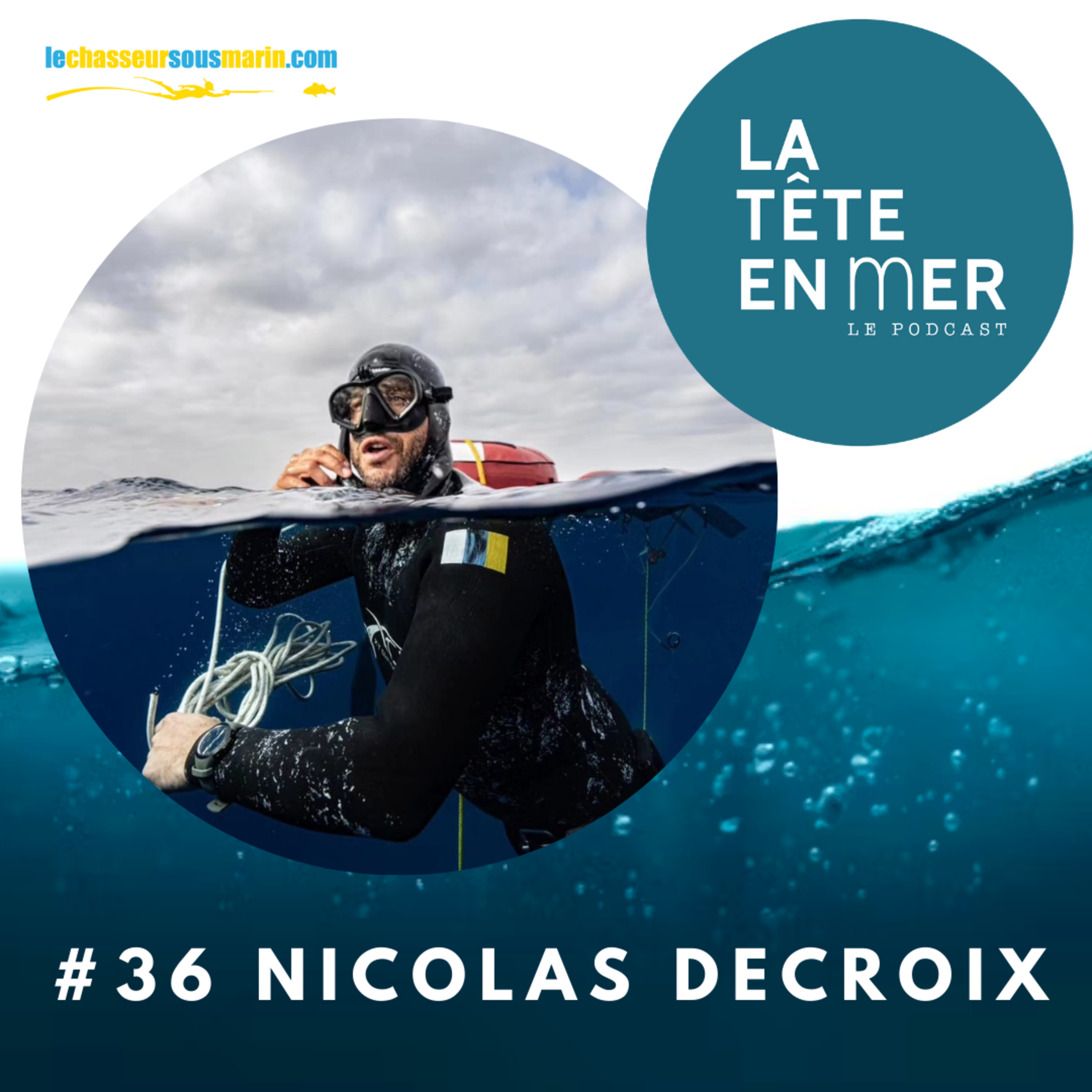 La tête en mer