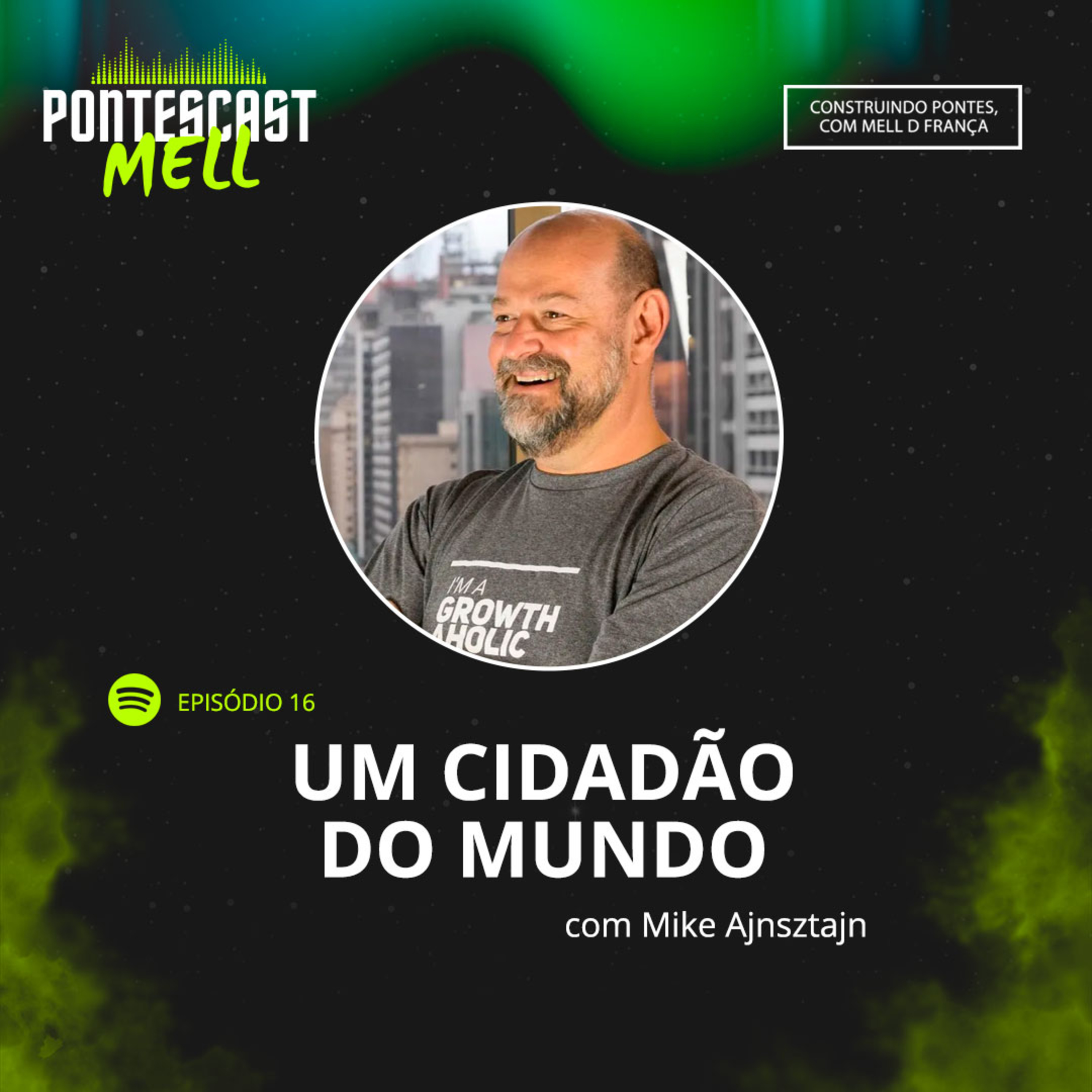 Pontescast Mell #16: Um cidadão do mundo, com Mike Ajnsztajn episode artwork