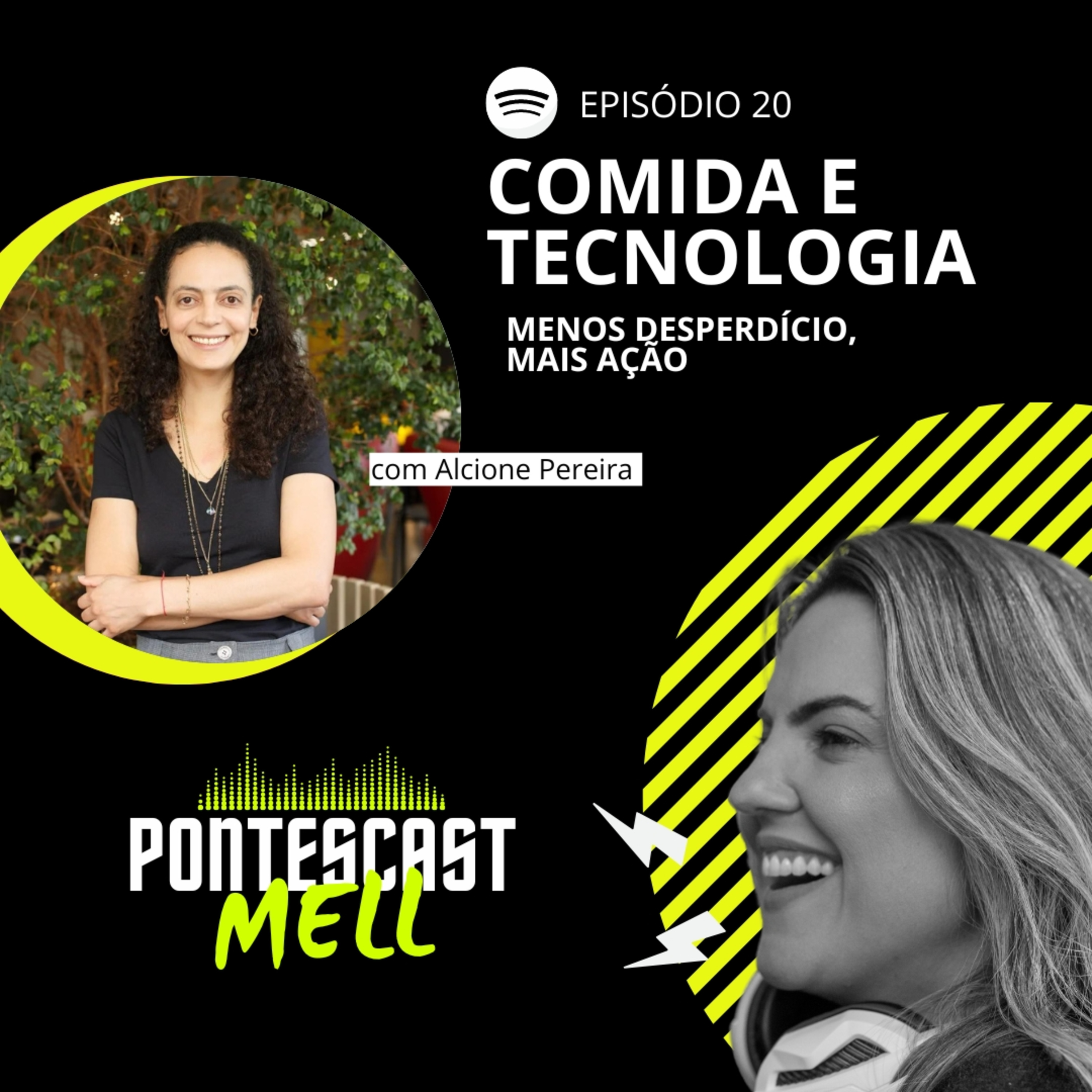 Pontescast Mell #20: Comida e tecnologia (menos desperdício, mais ação) episode artwork
