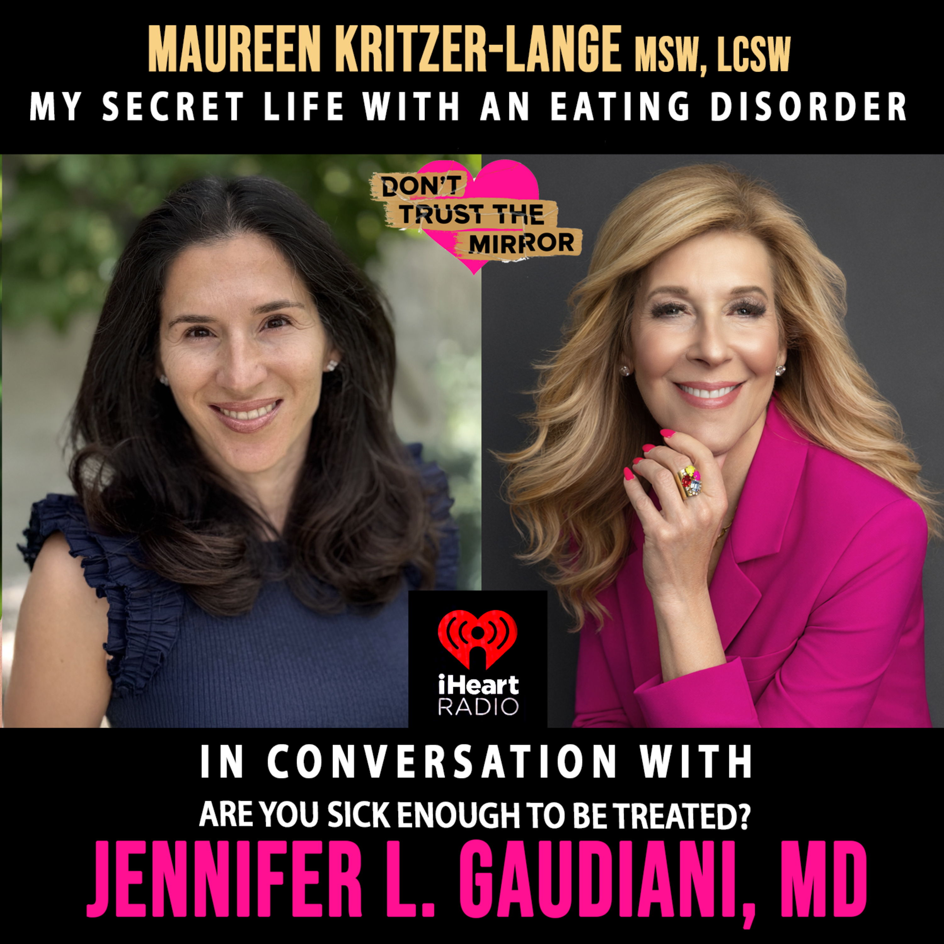 EP 124 ARE YOU SICK ENOUGH TO BE TREATED? | In Conversation with Jennifer L. Gaudiani, MD episode artwork