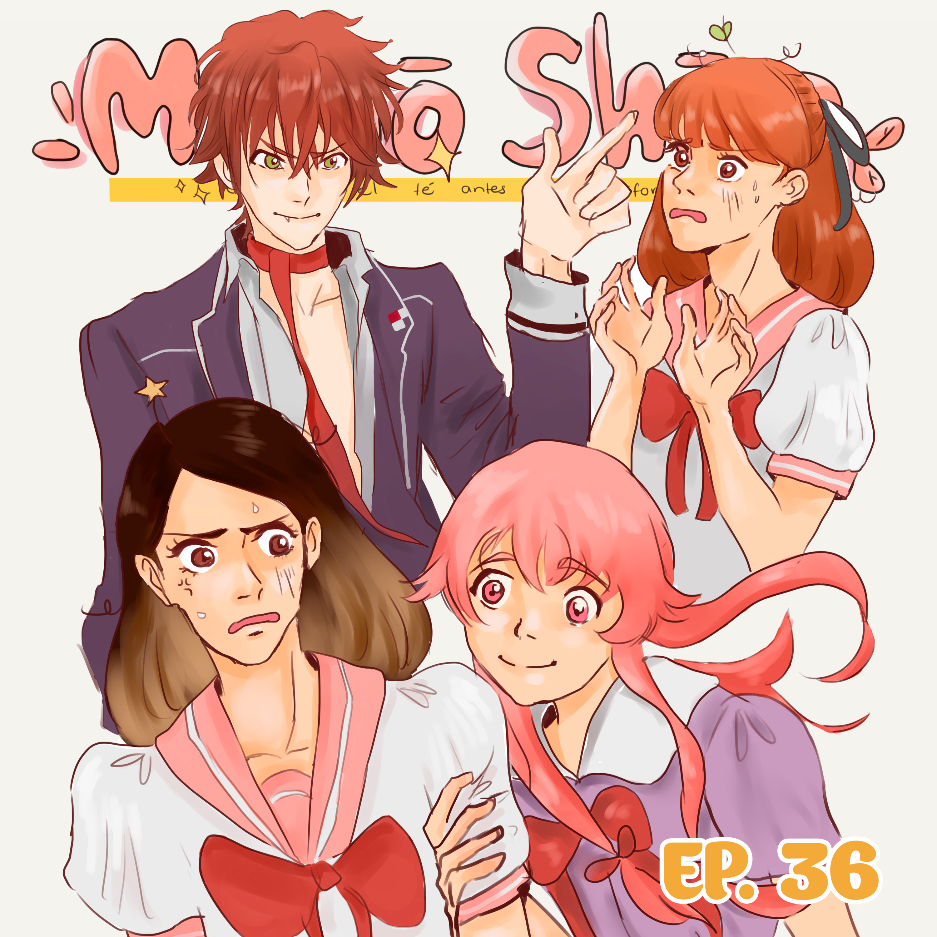 Maho Shojo tomando el té antes de transformarse