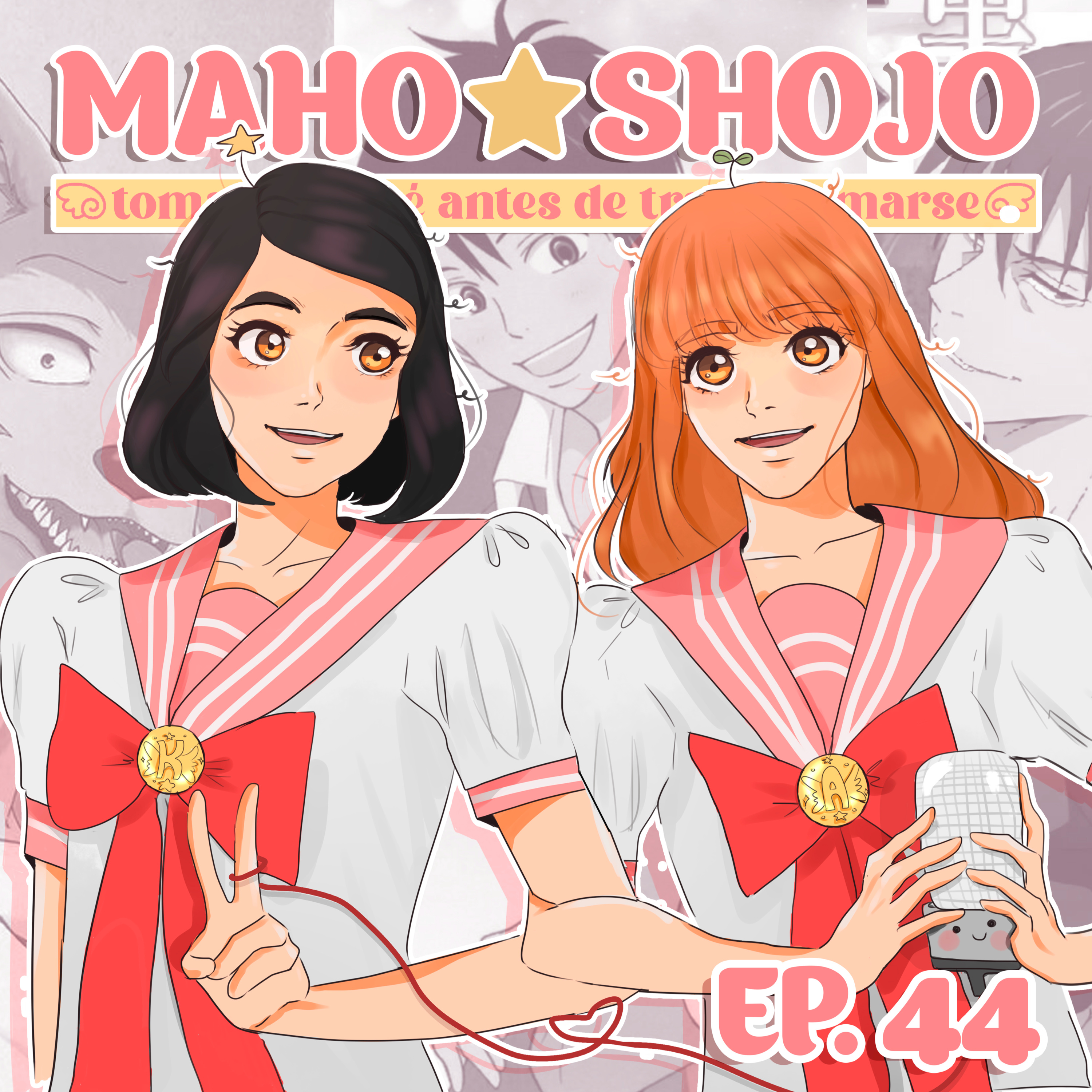 Maho Shojo tomando el té antes de transformarse