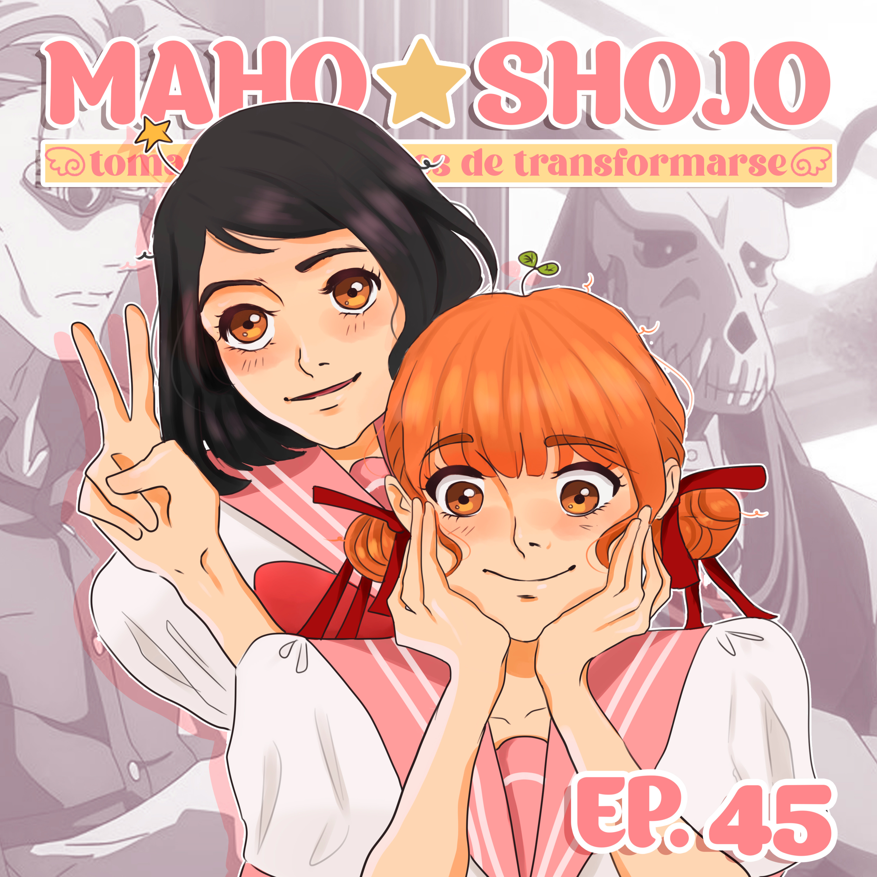 Maho Shojo tomando el té antes de transformarse