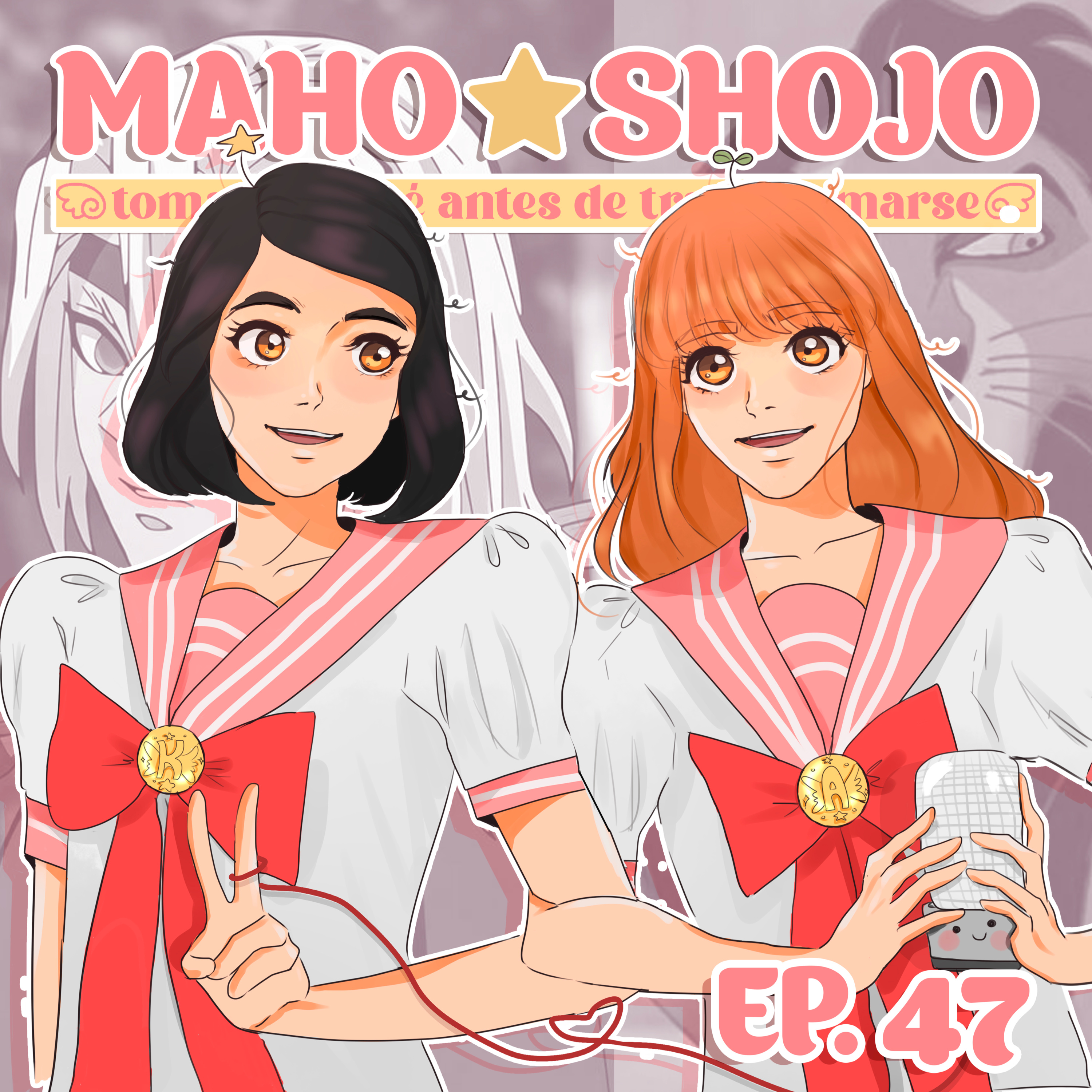 Maho Shojo tomando el té antes de transformarse