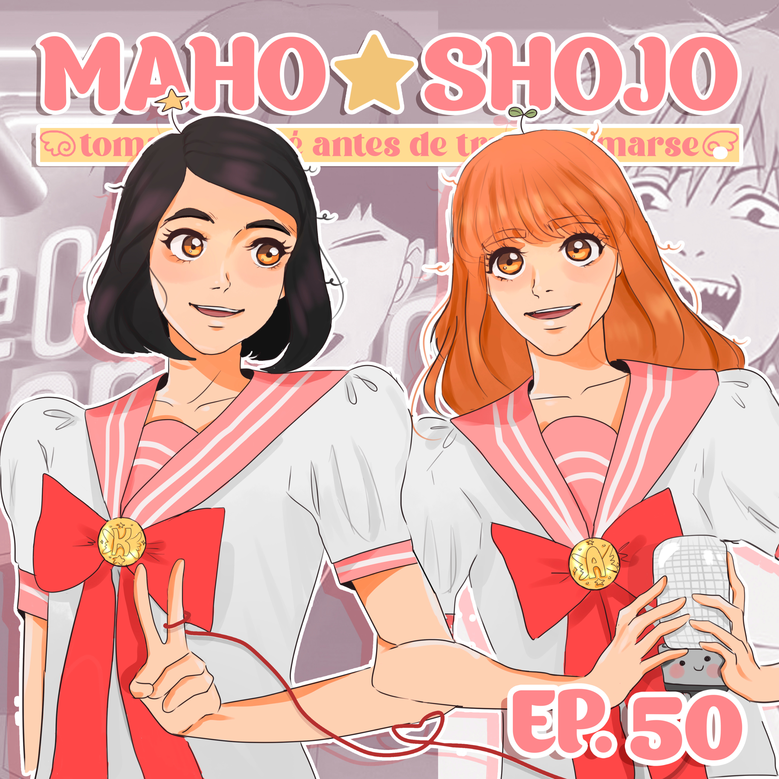 Maho Shojo tomando el té antes de transformarse