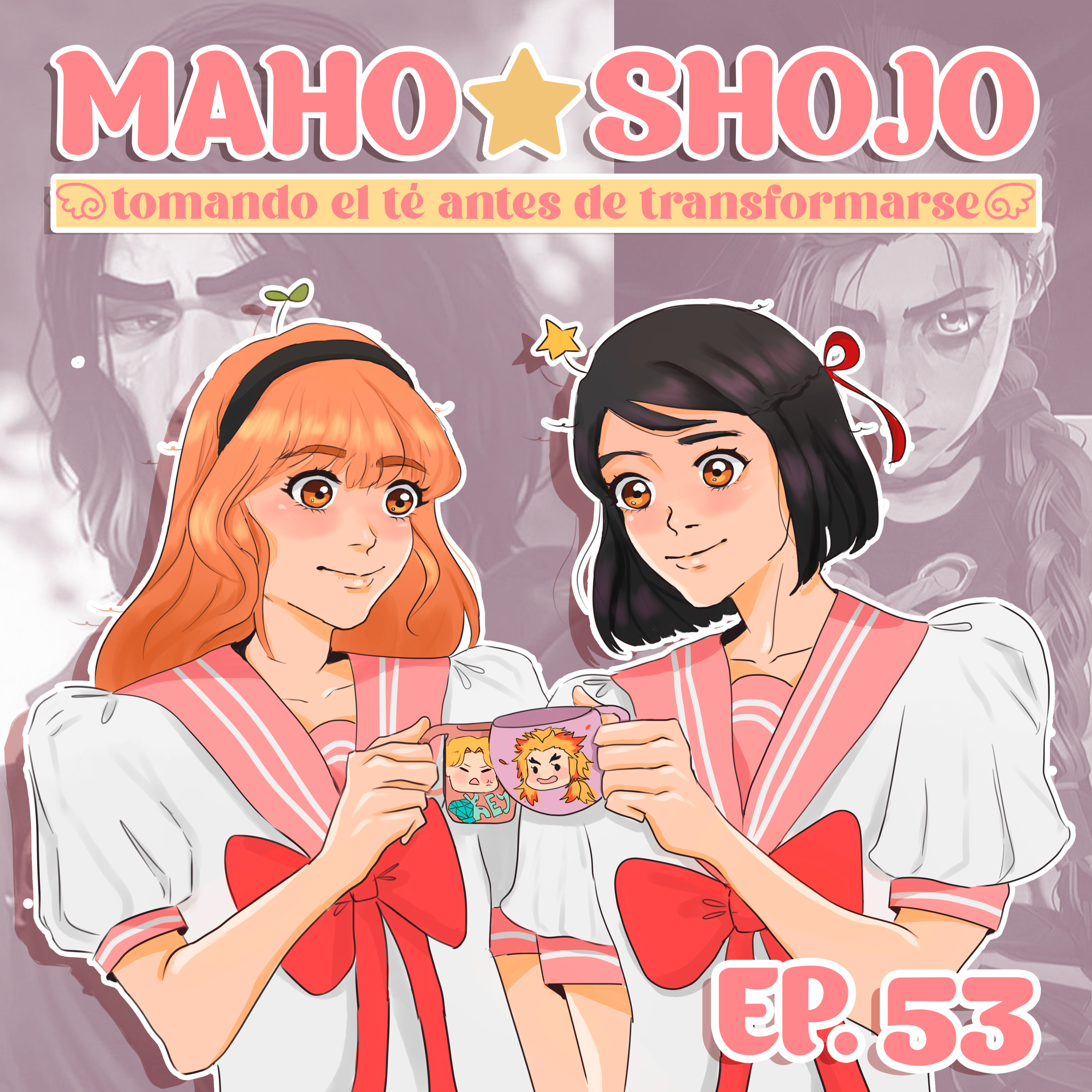 Maho Shojo tomando el té antes de transformarse
