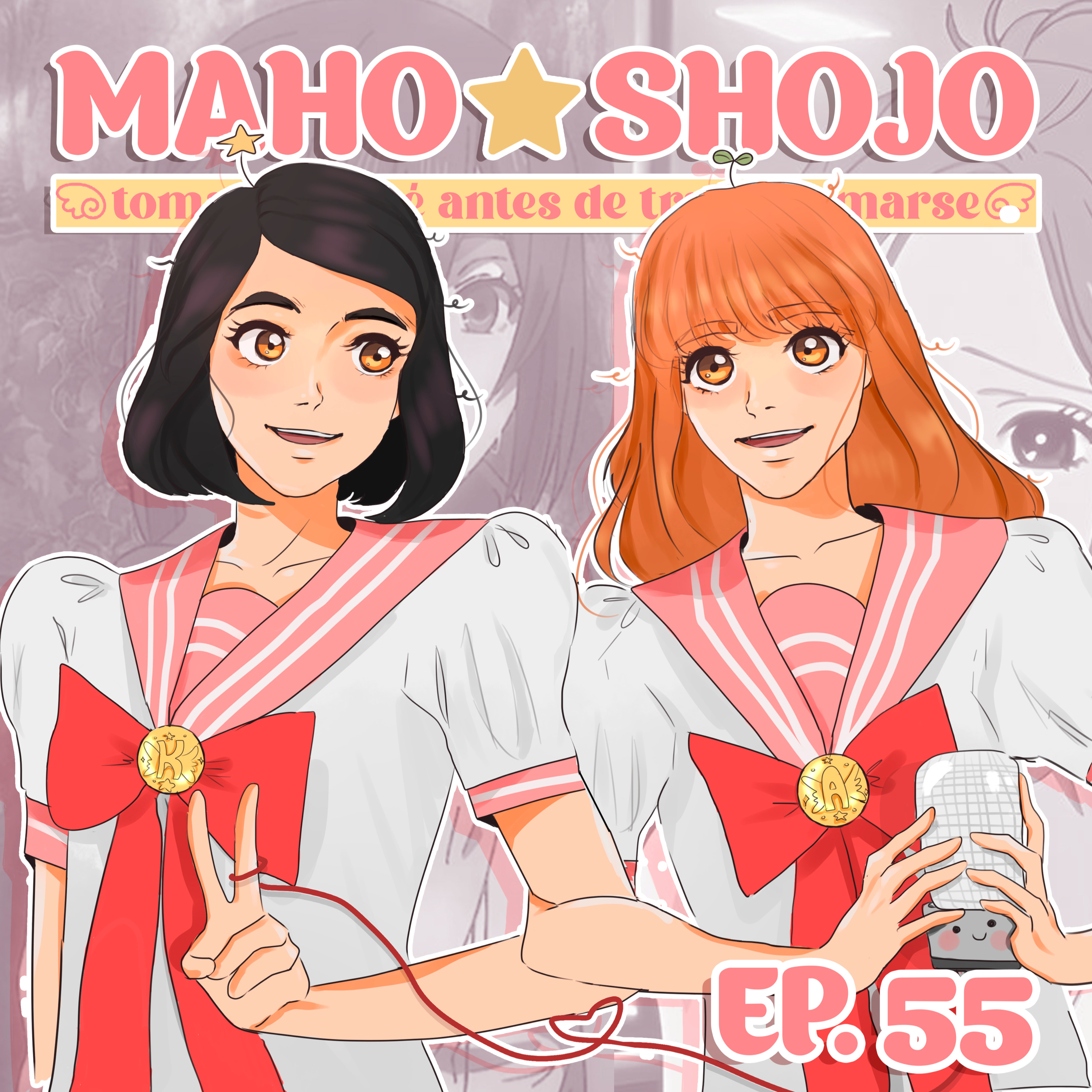 Maho Shojo tomando el té antes de transformarse