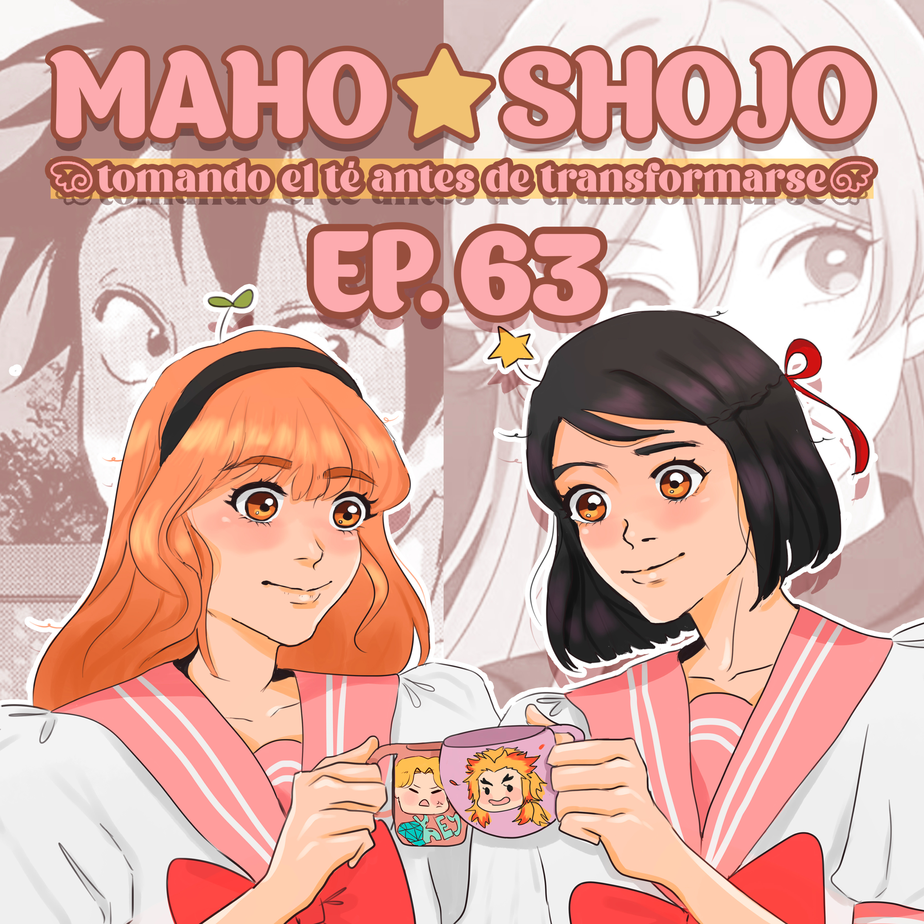 Maho Shojo tomando el té antes de transformarse