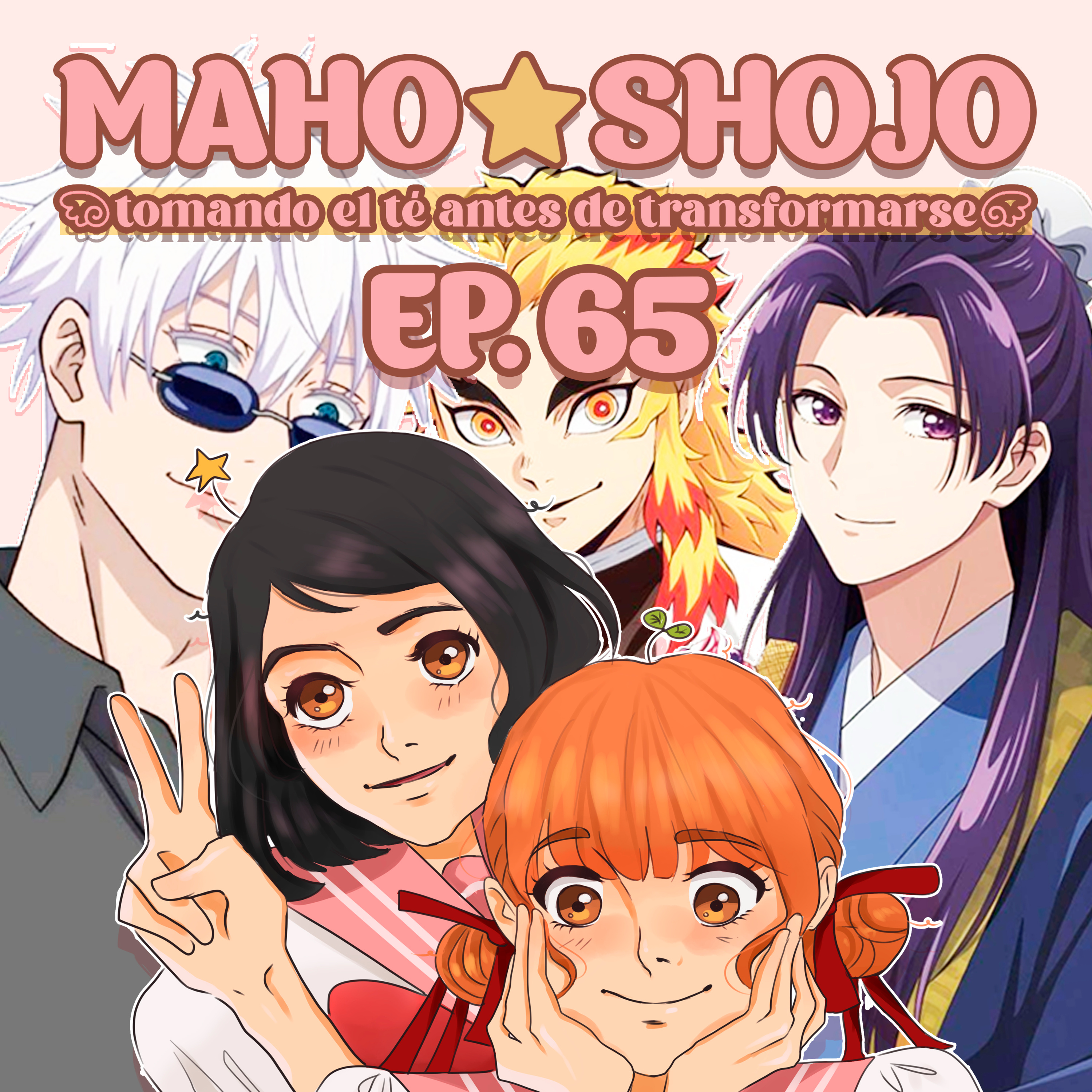Portada de Maho Shojo tomando el té antes de transformarse