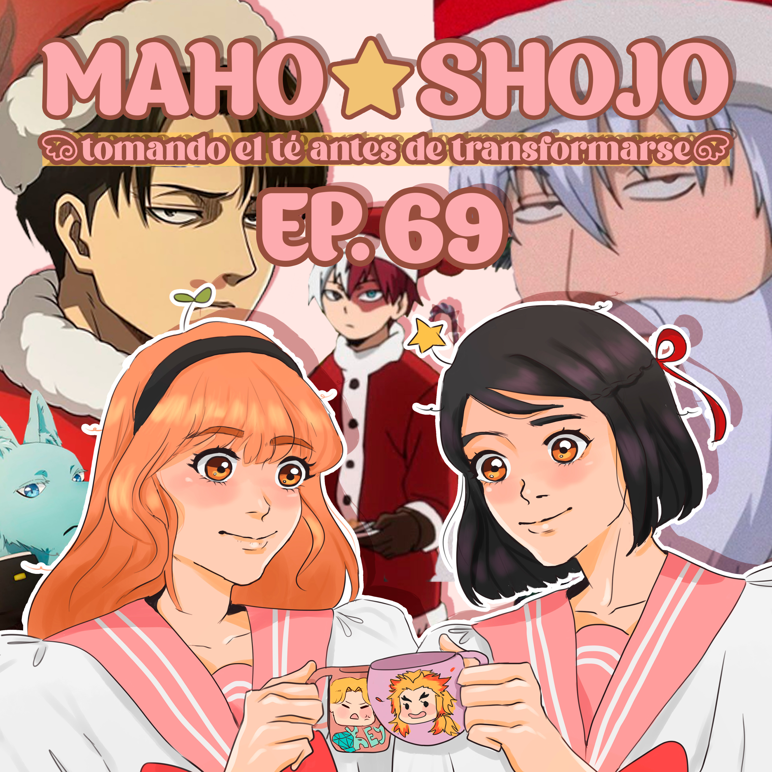 Portada de Maho Shojo tomando el té antes de transformarse