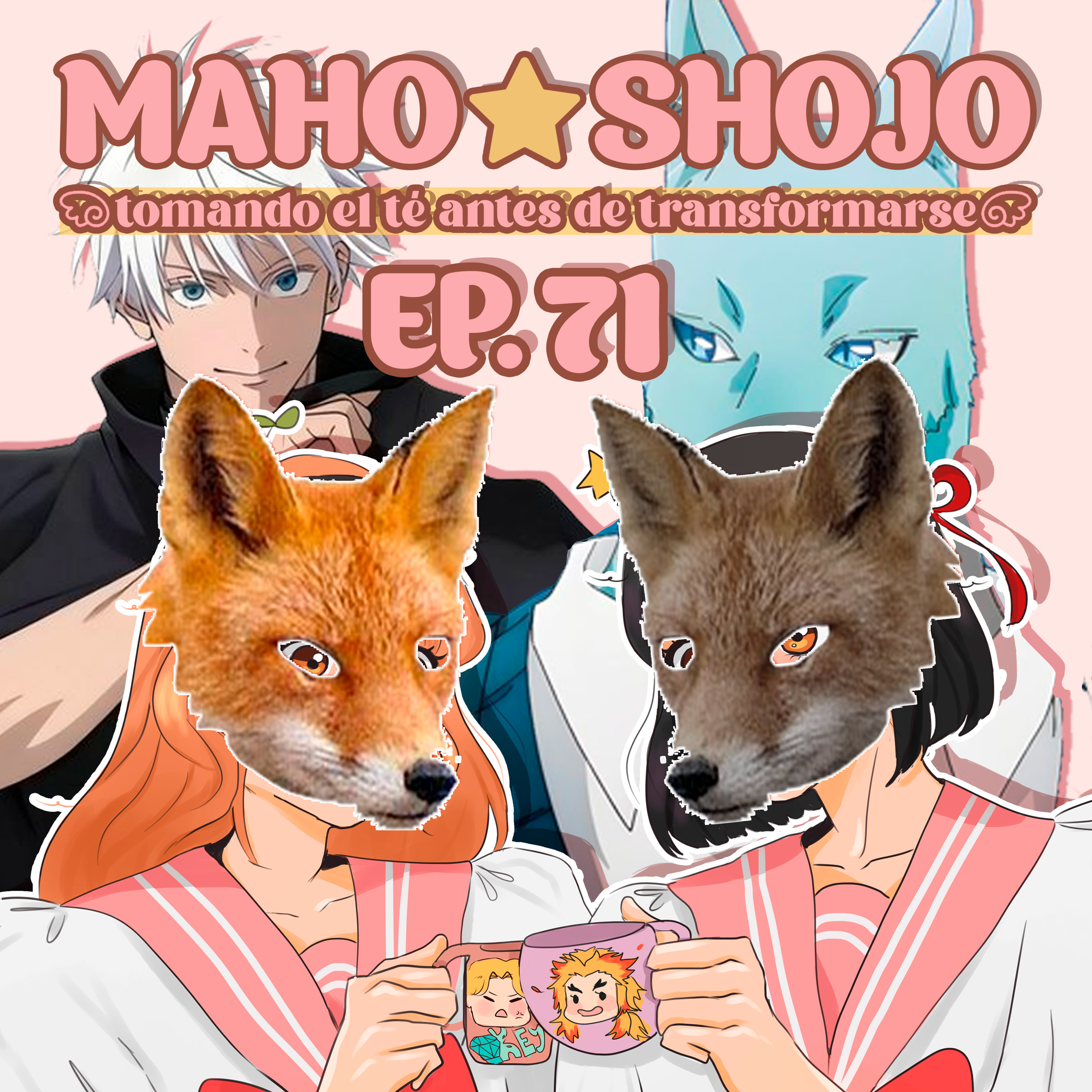 Portada de Maho Shojo tomando el té antes de transformarse