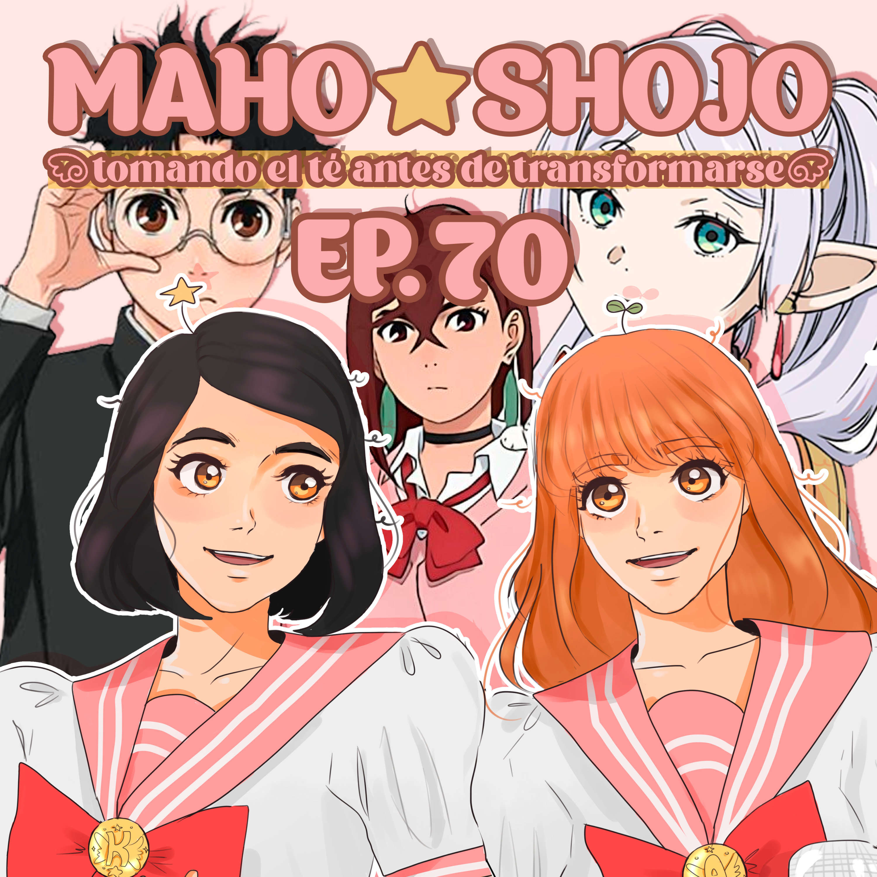 Portada de Maho Shojo tomando el té antes de transformarse