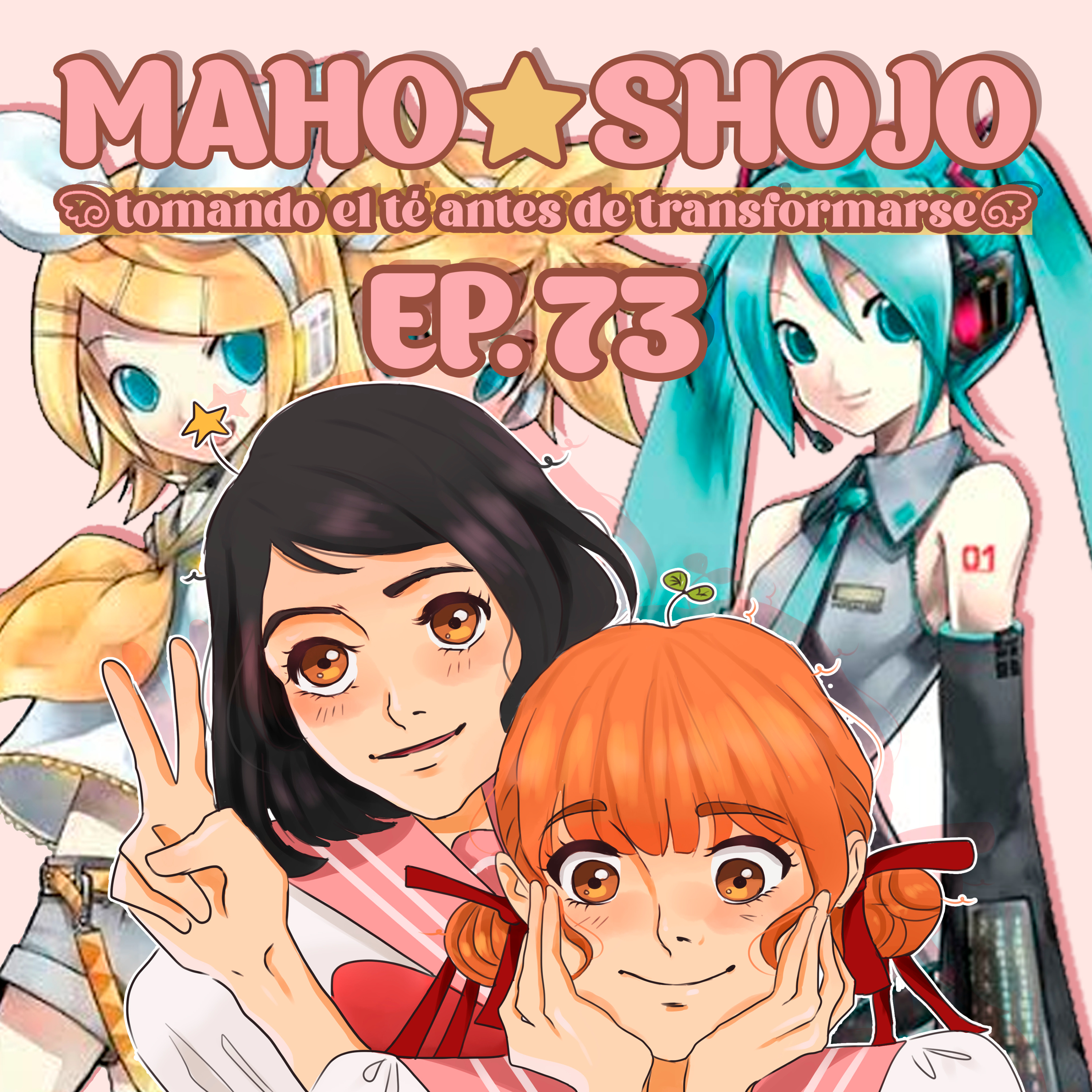Portada de Maho Shojo tomando el té antes de transformarse