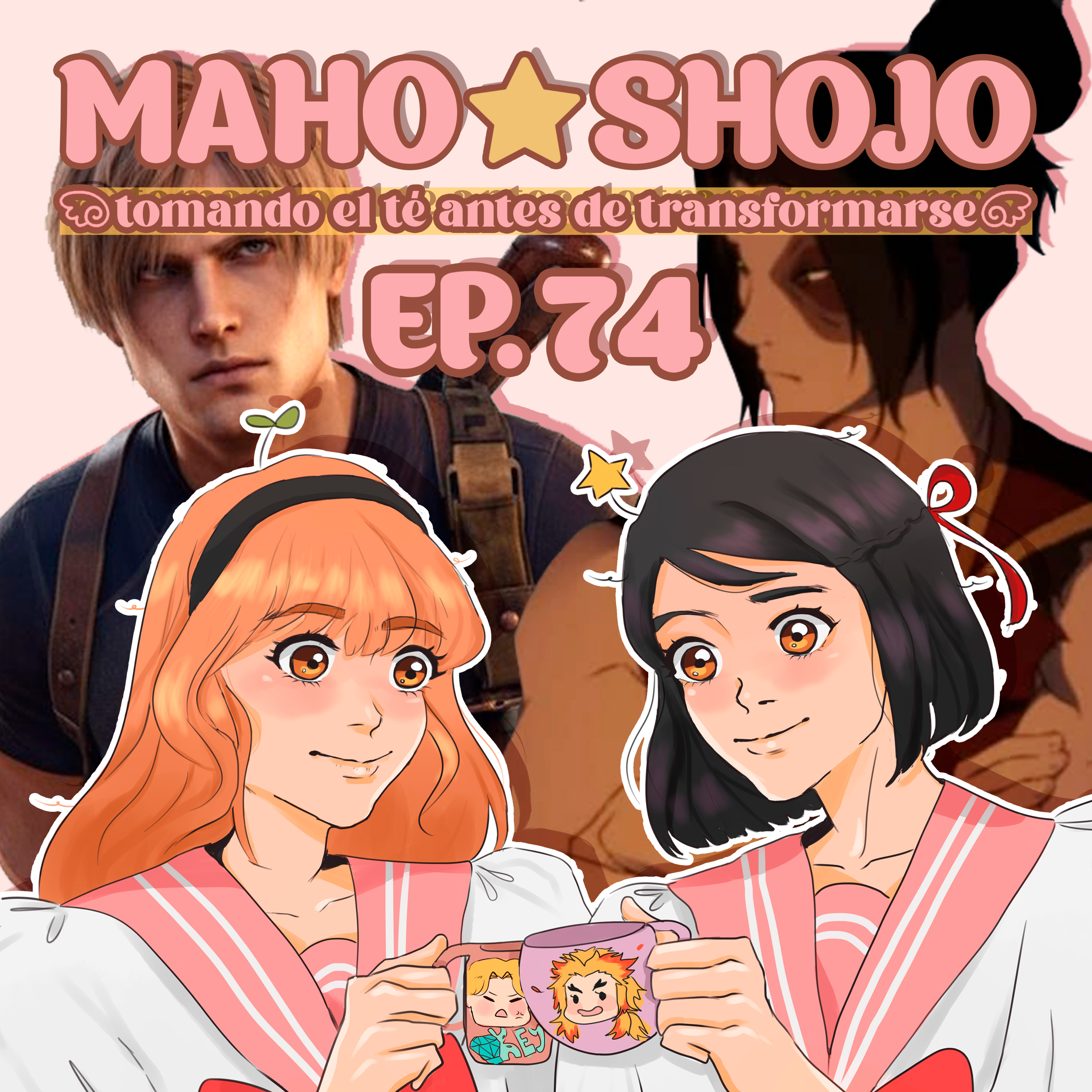 Portada de Maho Shojo tomando el té antes de transformarse