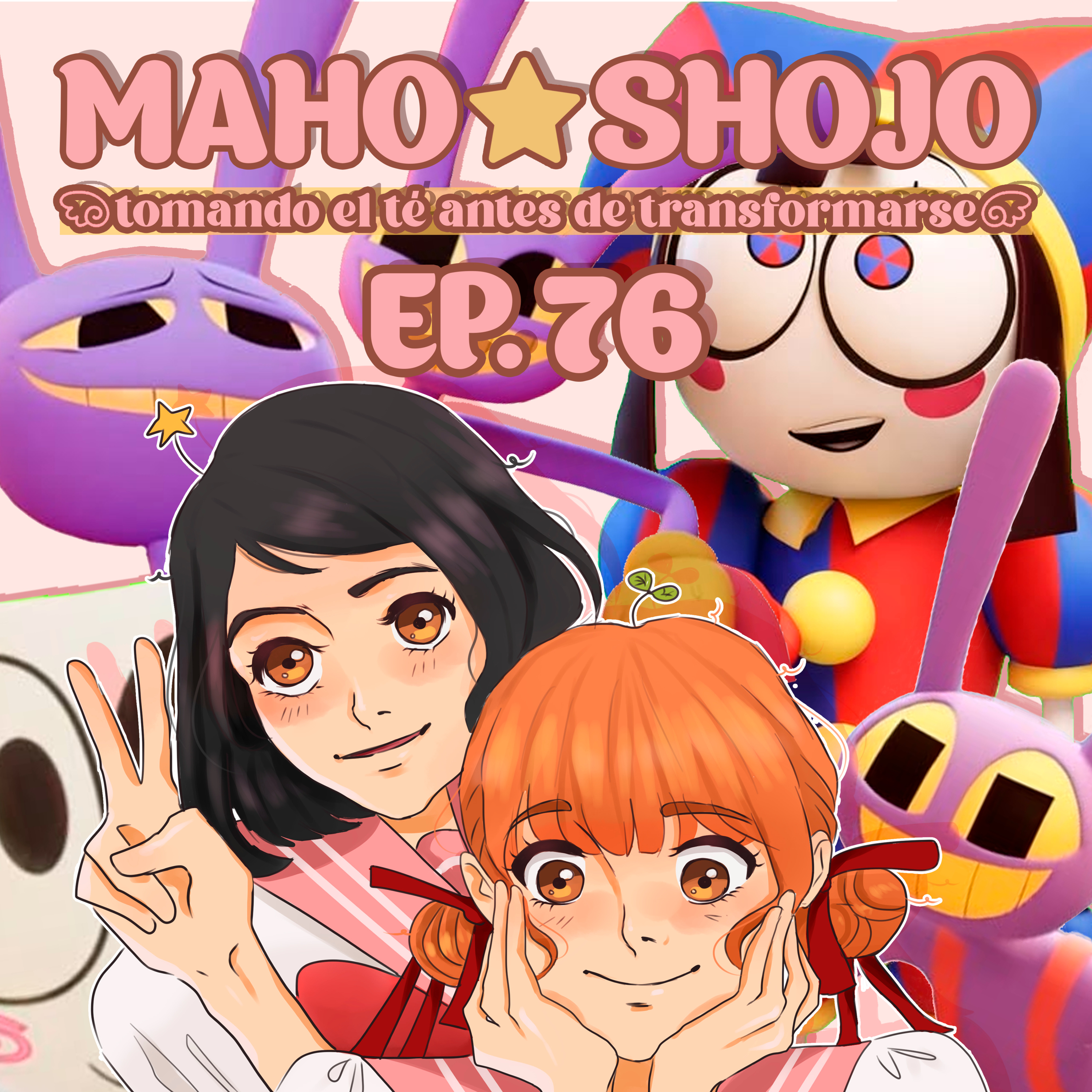 Portada de Maho Shojo tomando el té antes de transformarse